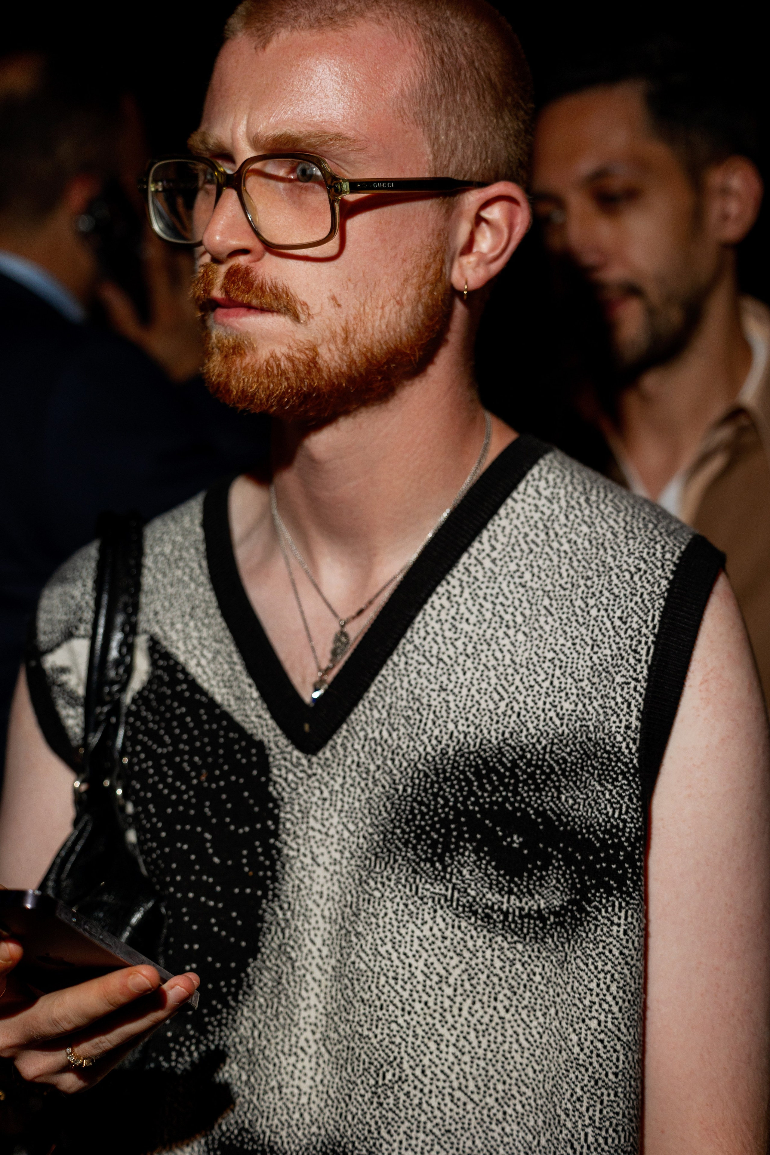 PFW SPRING SUMMER 2024 SAINT LAURENT. Photographer in Milan Ivan Goncharov