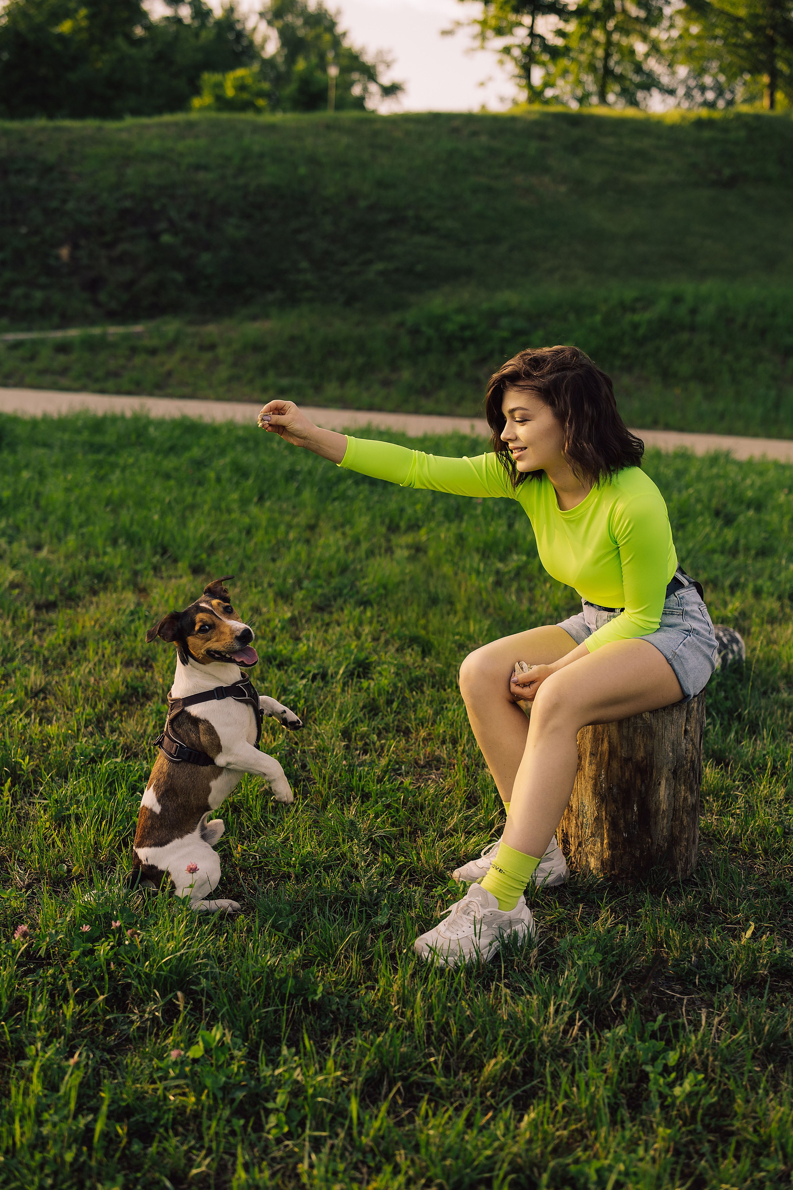 Оля Верхутина и Пипито. Фотограф в Москве Ангелина Ким