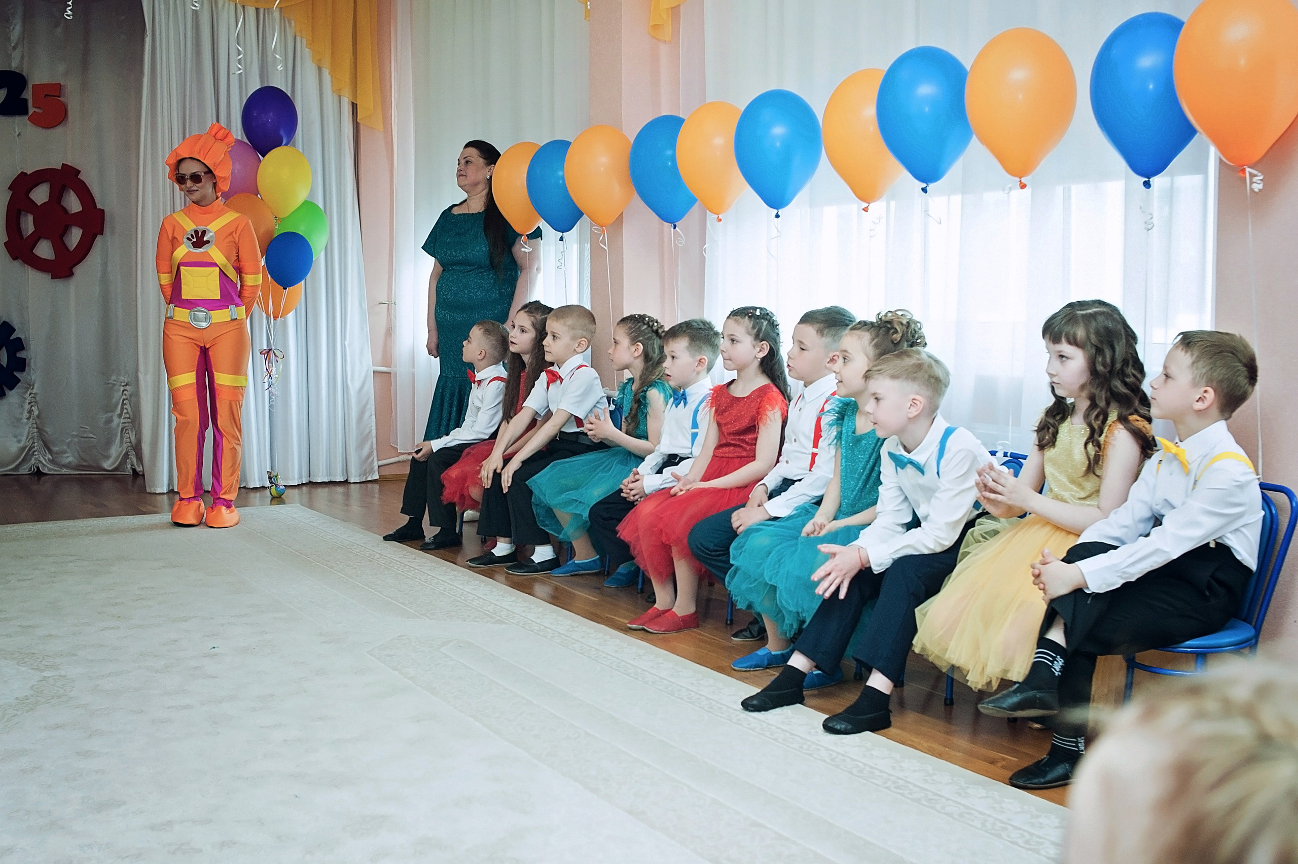 Выпускные в детском саду. Фотограф Санкт-Петербург