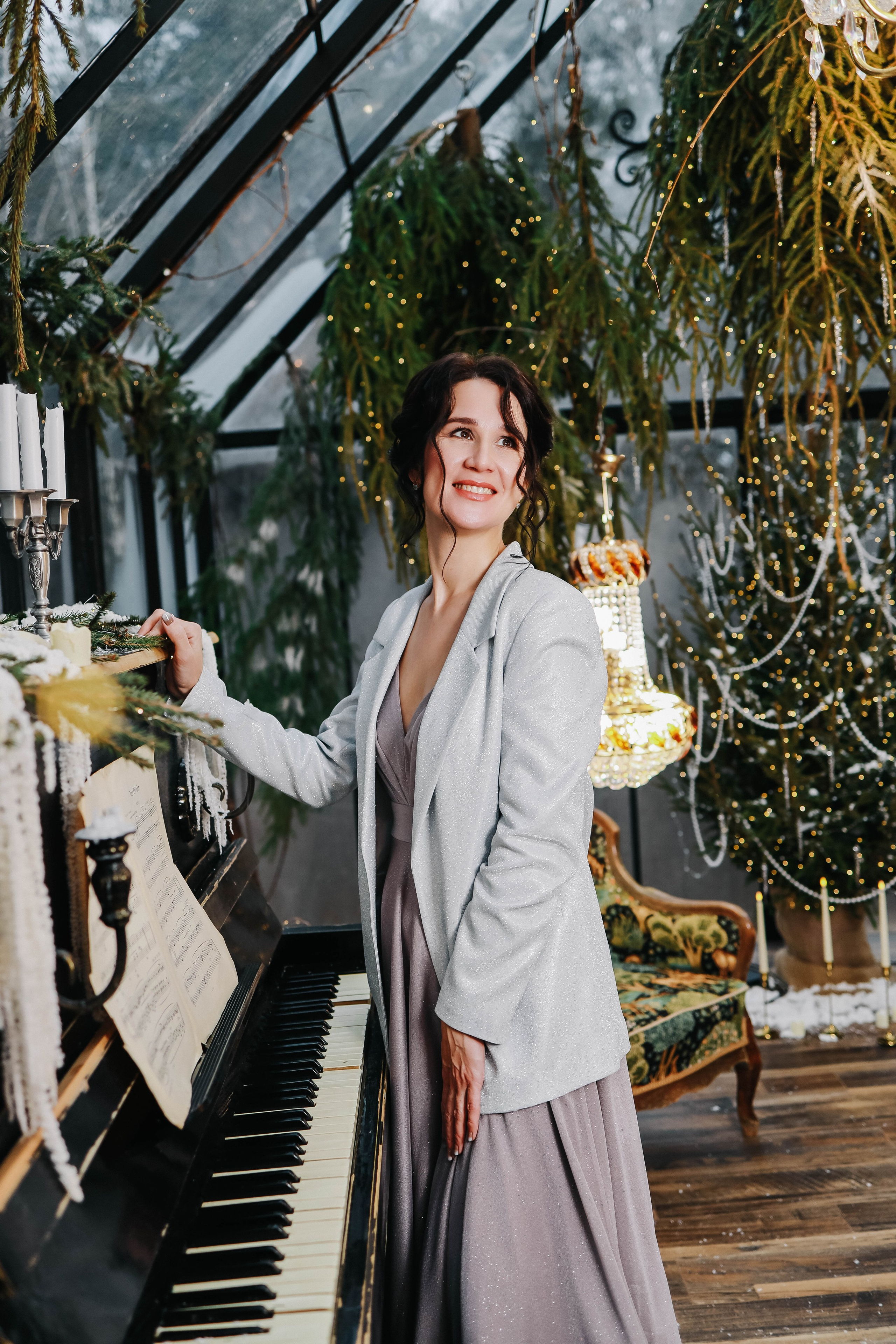 Новогодняя фотосессия в локации Оранжерея. Иванова Ирина Свадебный и семейный фотограф г. Уфа