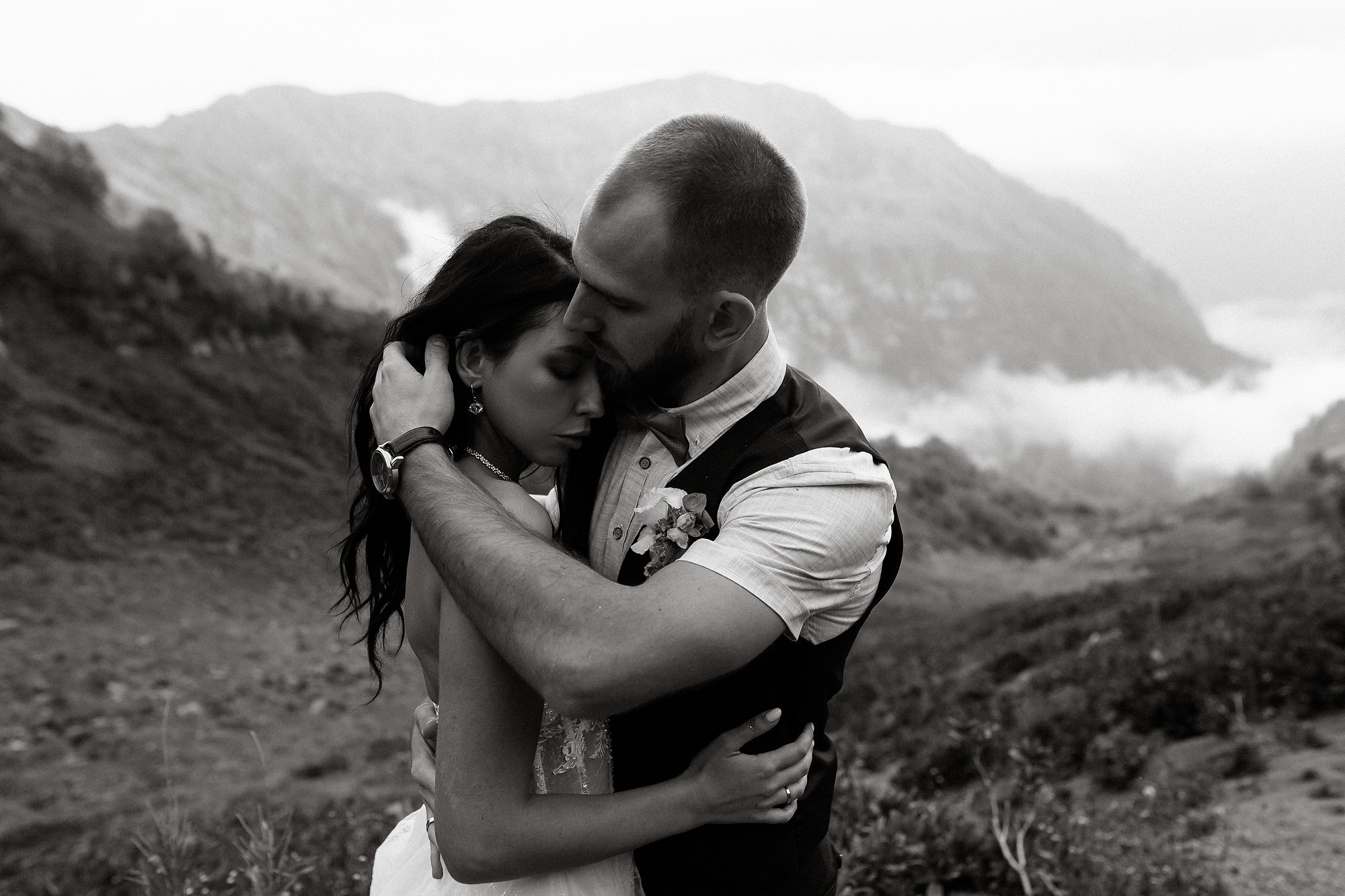 Фотосессия для двоих в горах Сочи. Свадебный, репортажный фотограф Дмитрий Макарченко