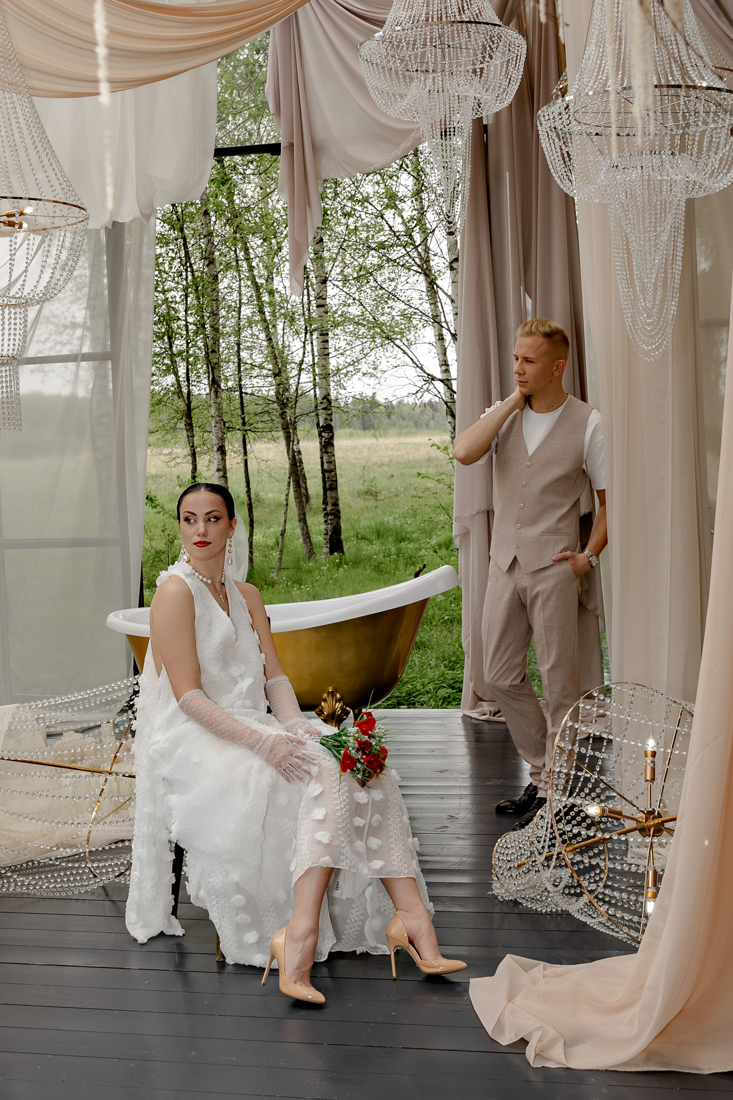 Свадьба Роман-Мария «Воздух». Свадебный/Портретный фотограф снимаю в Москве