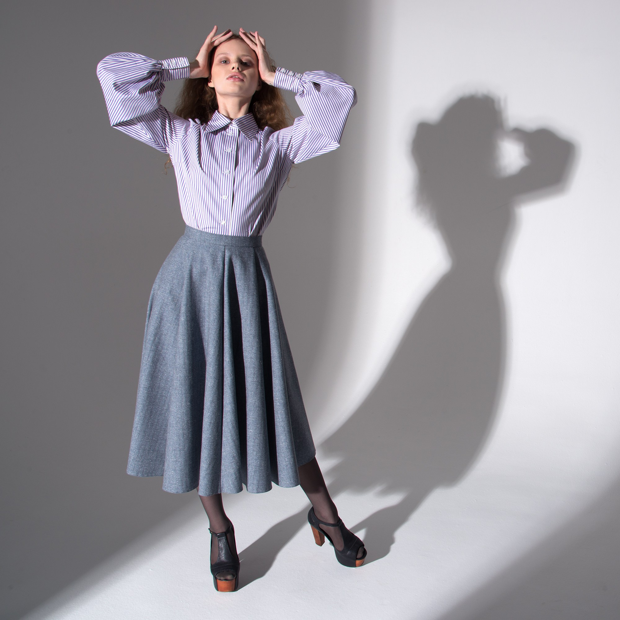 Съемка для бренда одежды. Фотограф Юлия Зимина