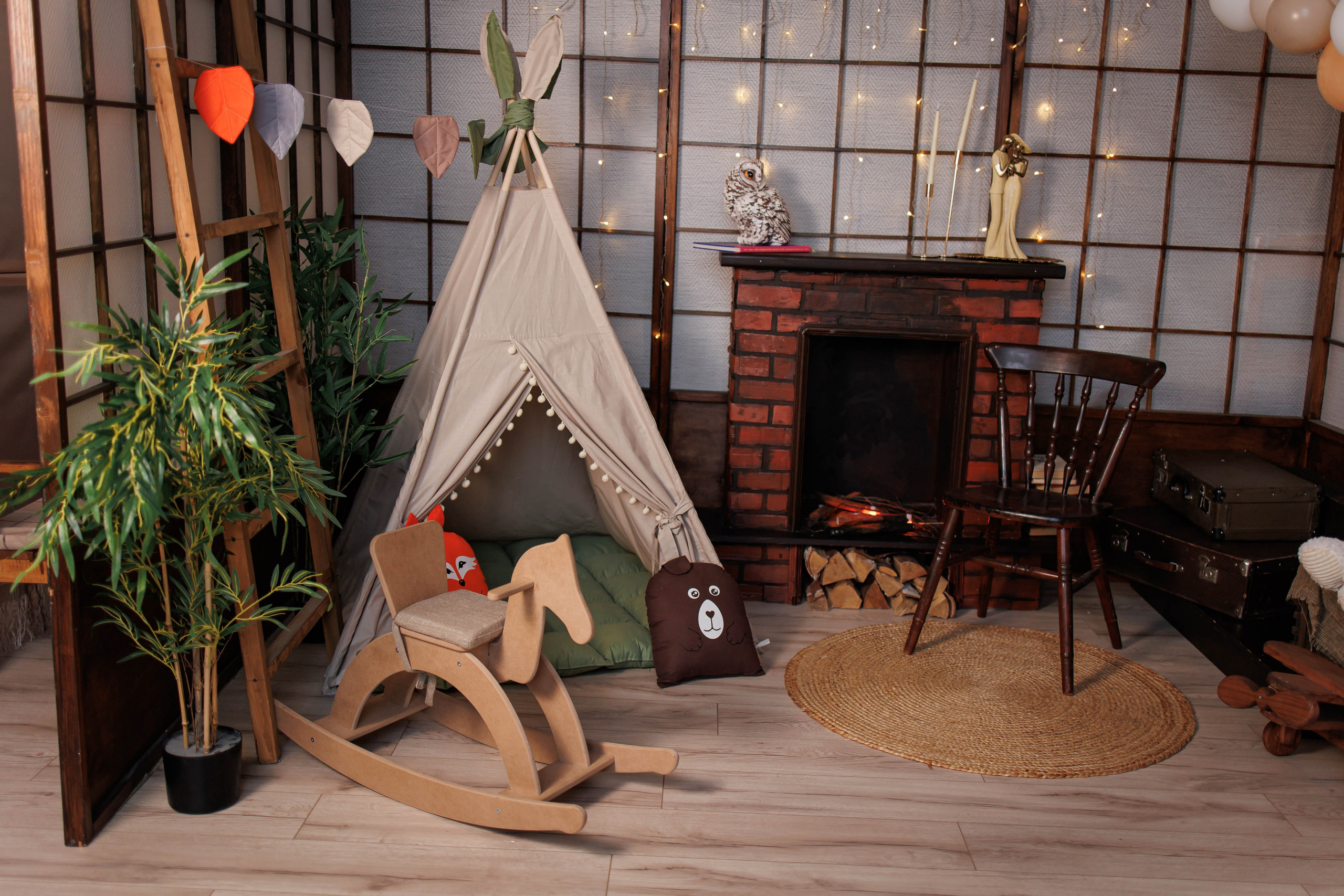 Семейный зал. Интерьерная фотостудия Background в Омске