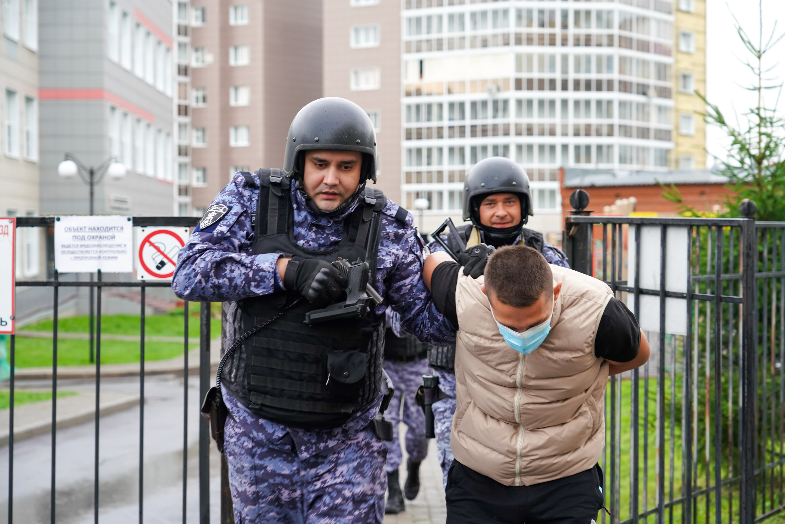 Всероссийские учения по антитеррористической угрозе. Фотограф Кемерово
