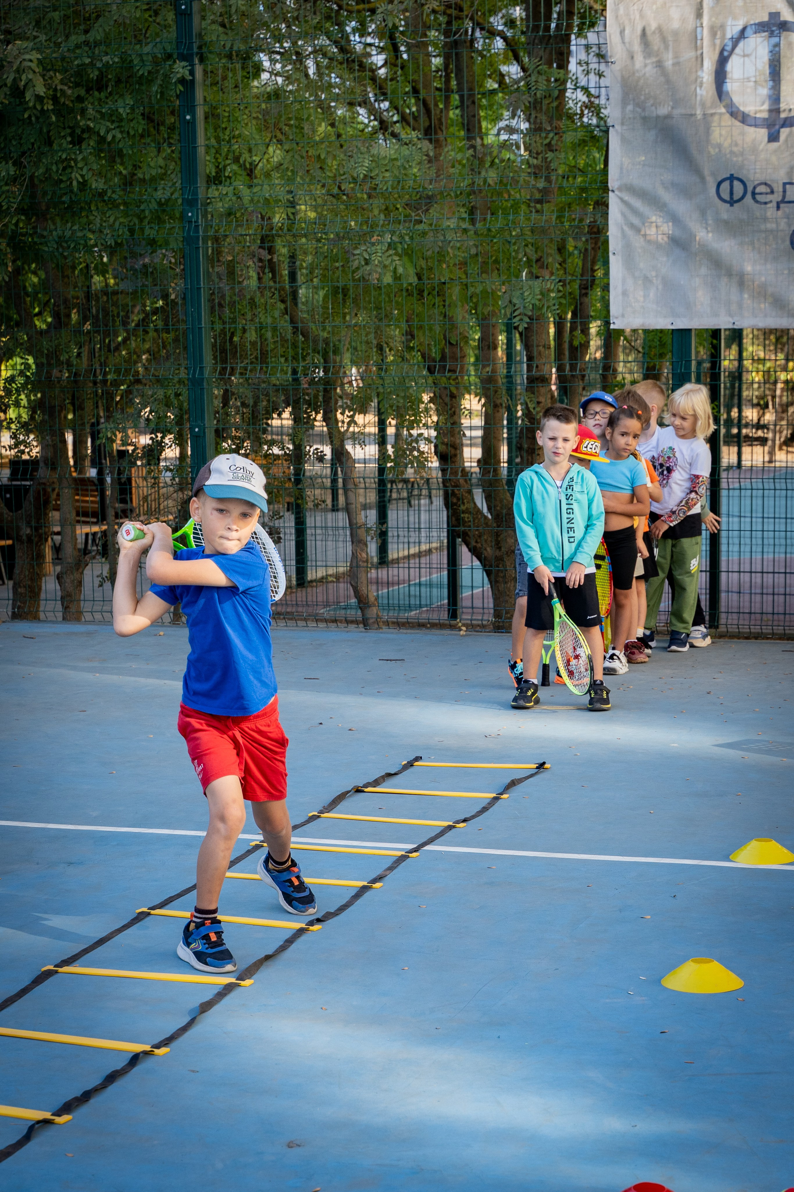 Федерация тенниса Севастополь. Малыши. Анастасия Дунаева. Фотограф в Севастополе