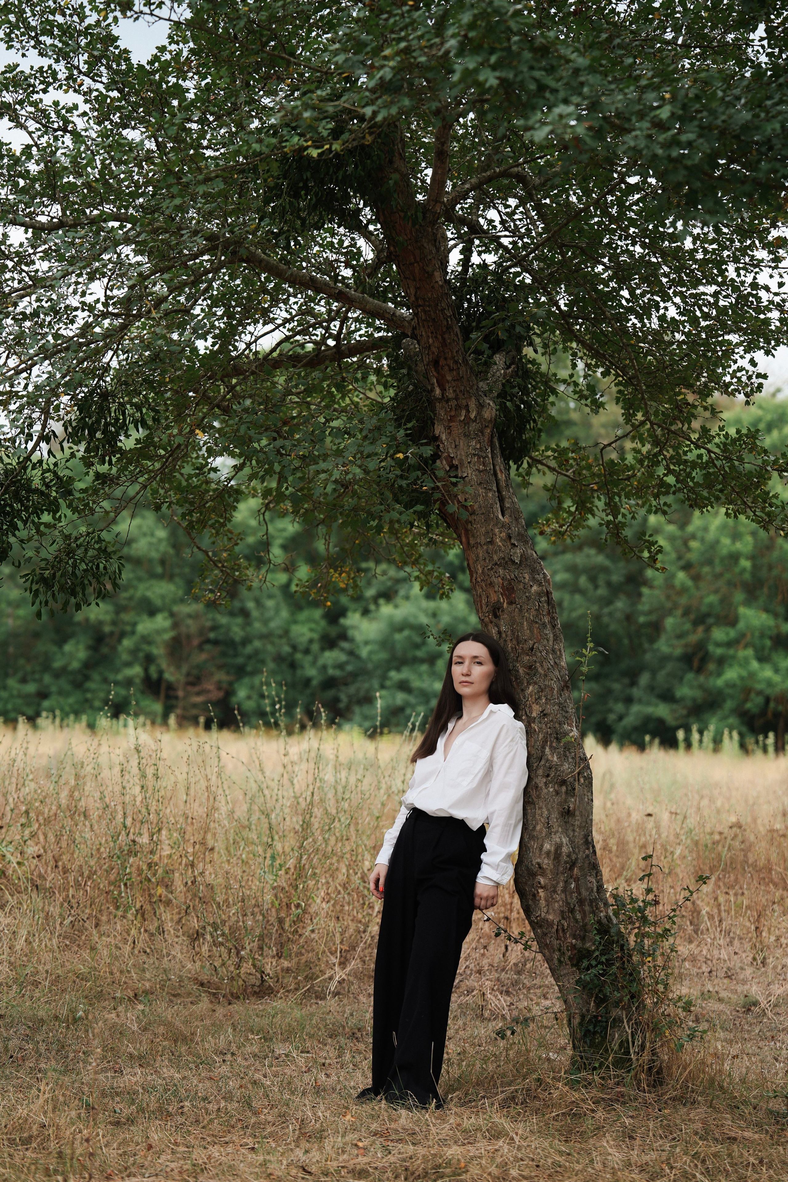 Инна в лесу. Фотограф с психологическим образованием