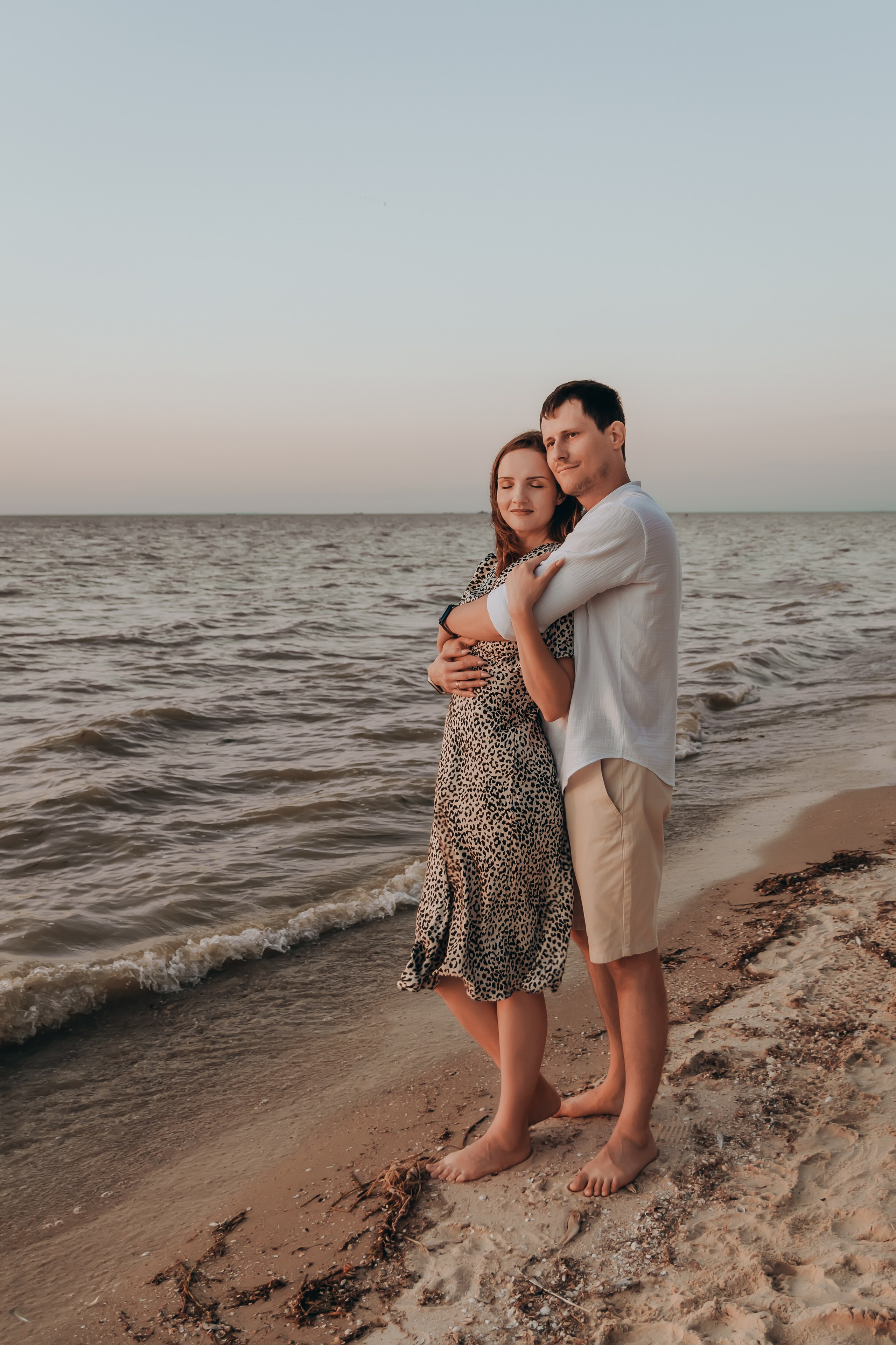 Фотосессия прогулки у моря. Семейный и детский фотограф Кущ Наташа