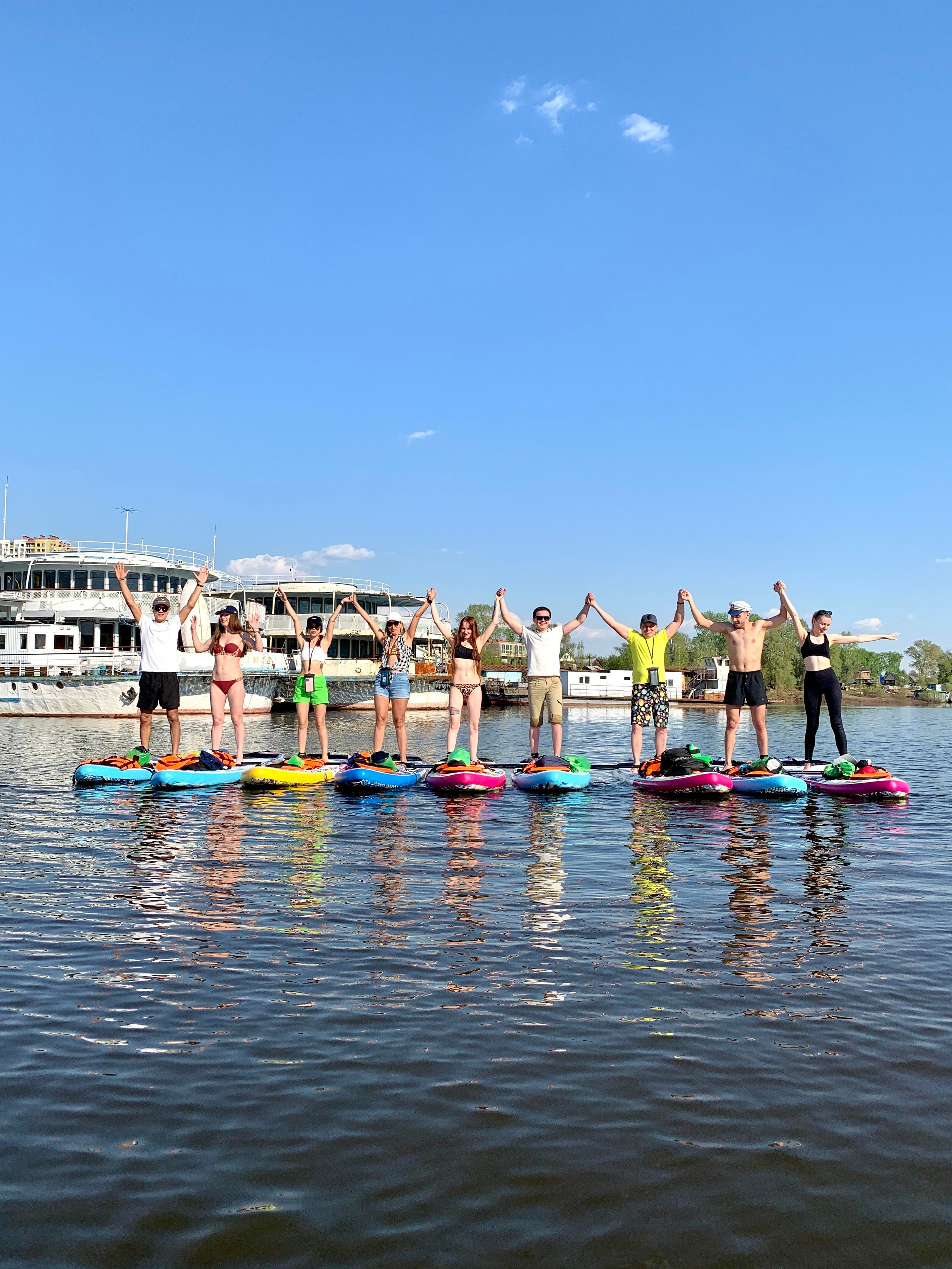 Фото с прогулок на сапбордах — Время Приключений