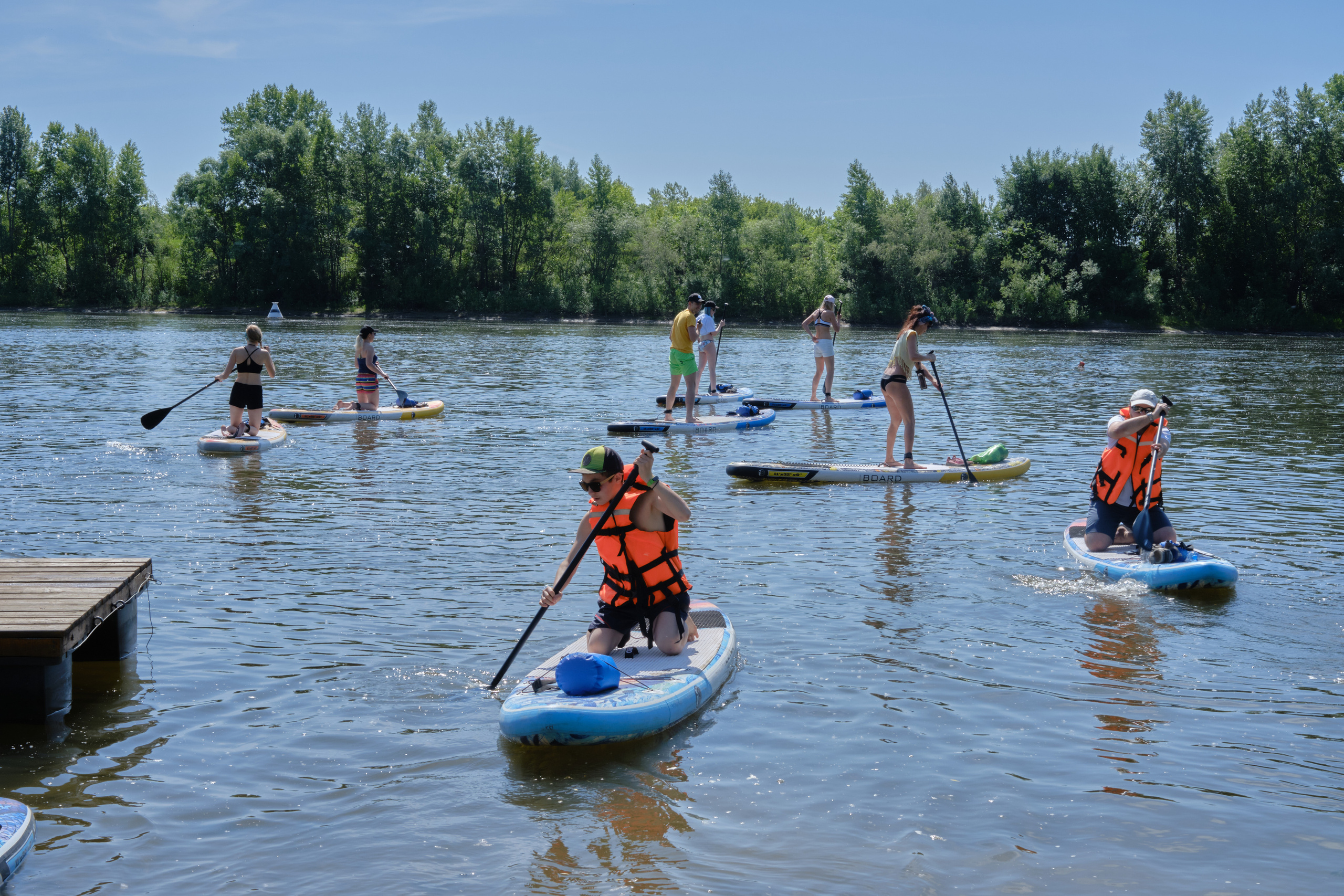 Фото с прогулок на сапбордах — Время Приключений