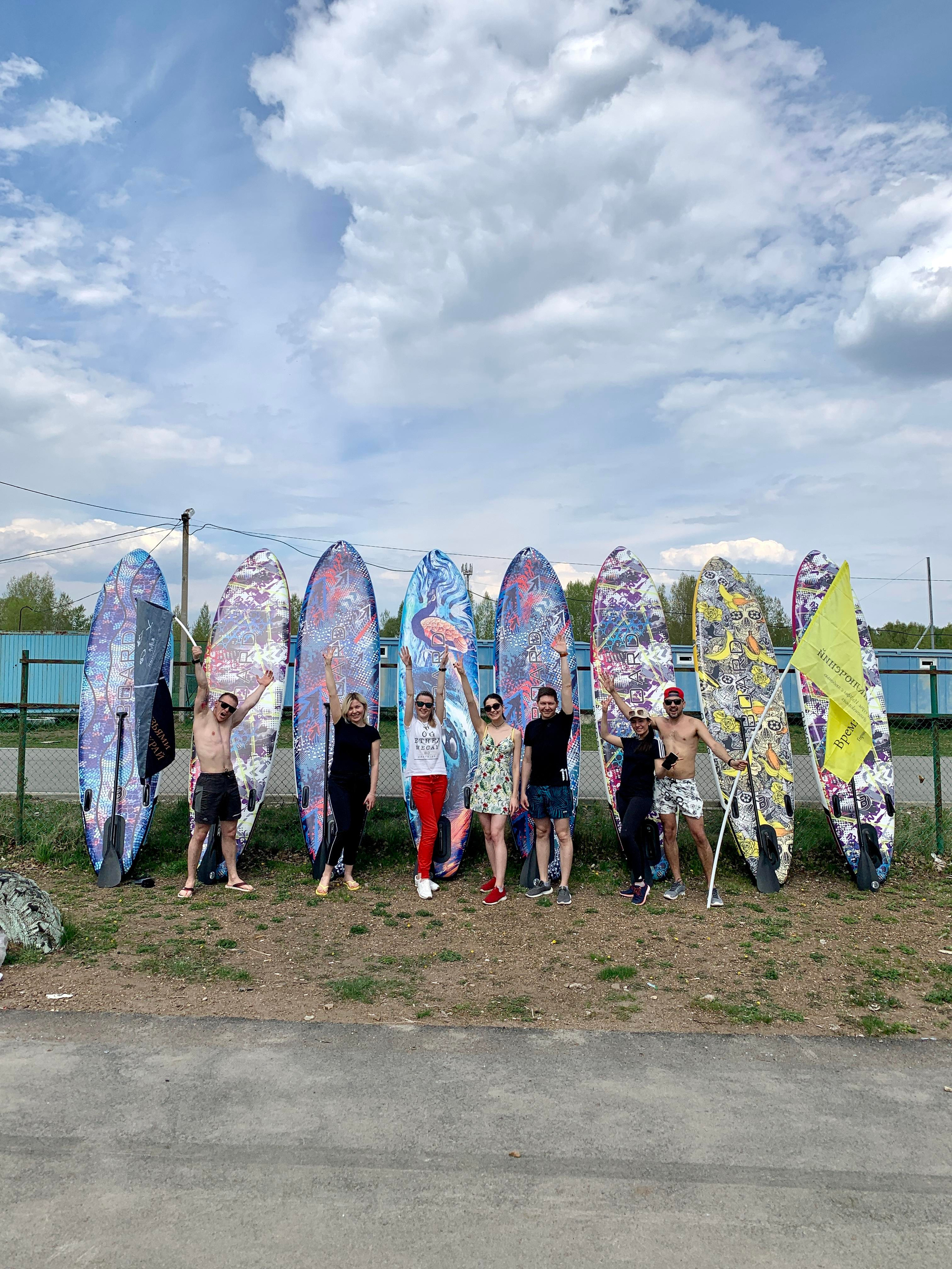 Фото с прогулок на сапбордах — Время Приключений