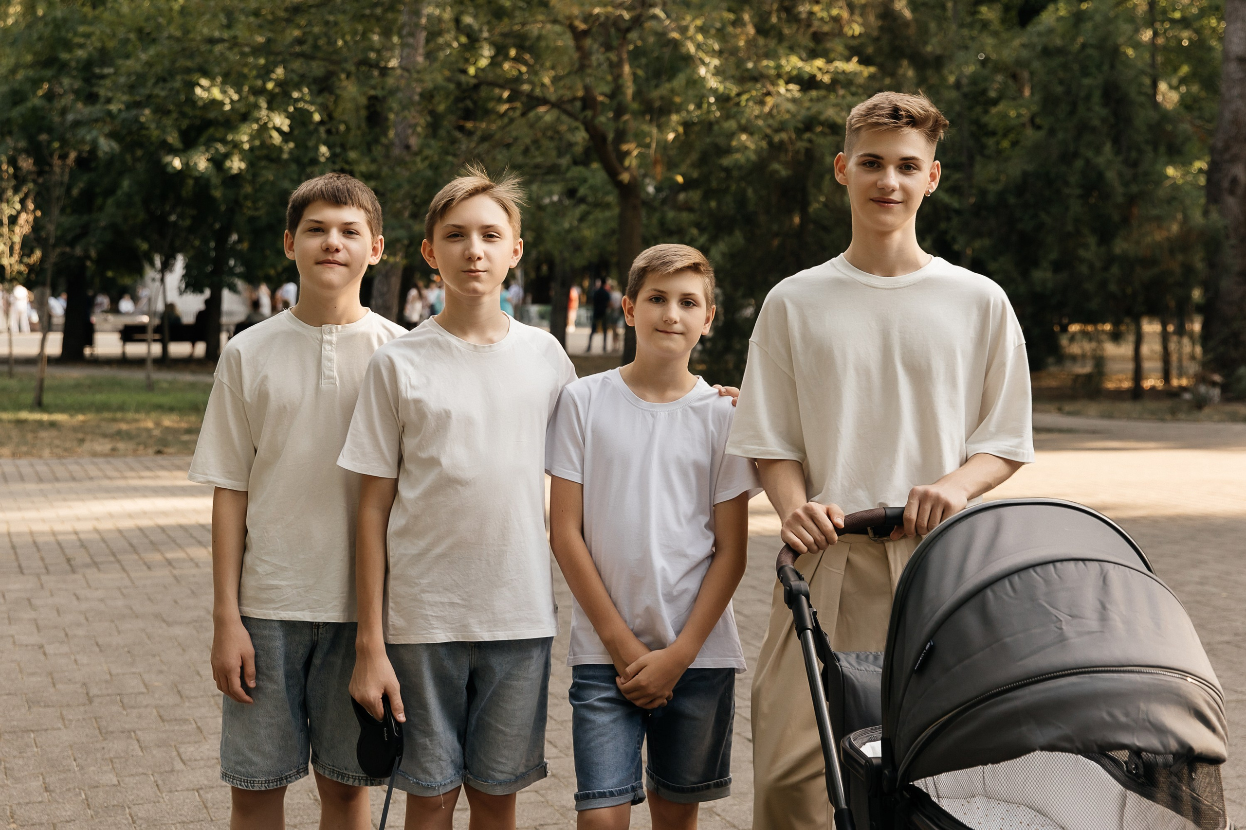 Семья из 7 детей. Свадебный и семейный фотограф Виолетта Сидельникова. Краснодар, Россия, Беларусь, Европа