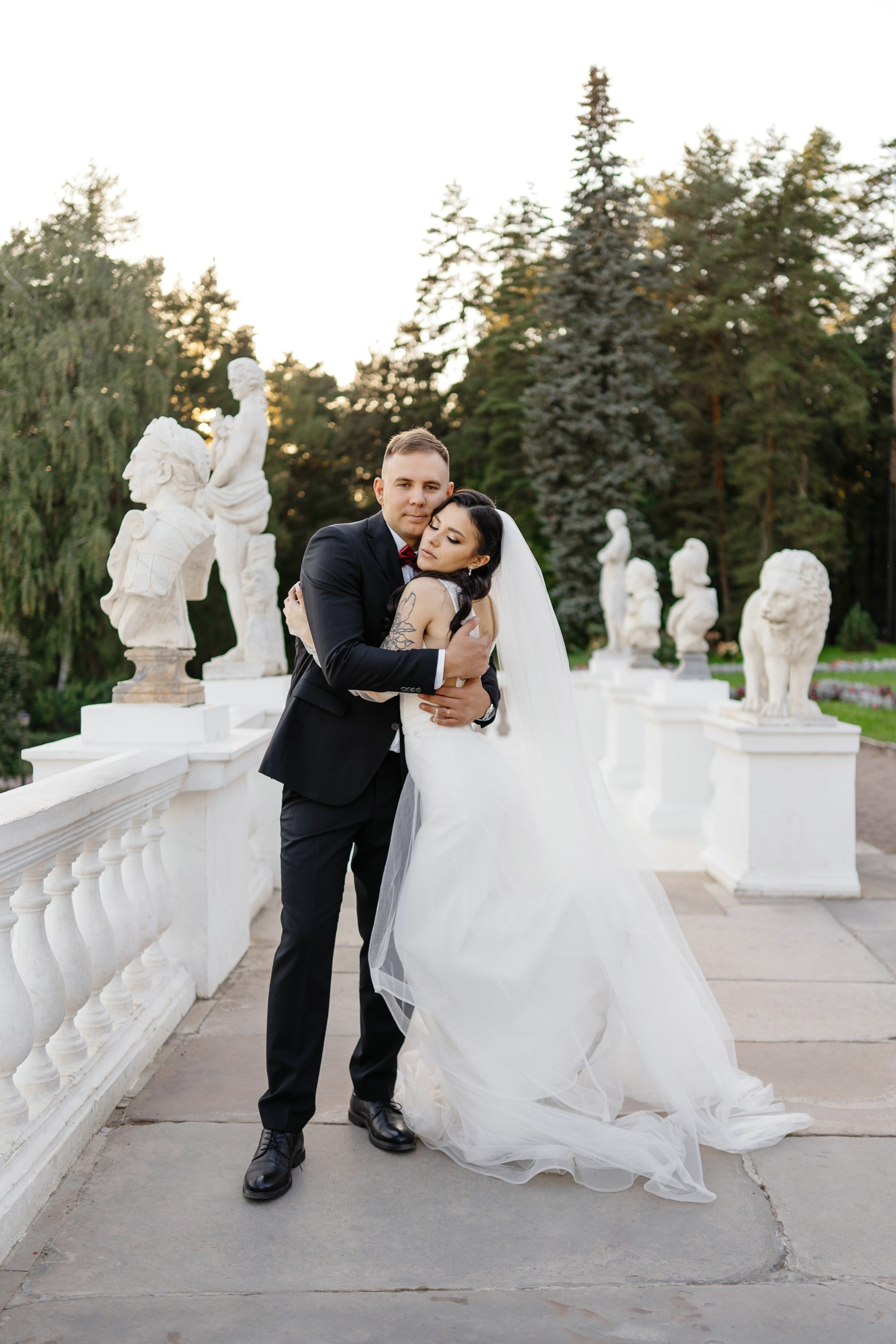 Свадьба в усадьбе Архангельское. Свадебный и семейный фотограф в Москве Светлана Зоткина