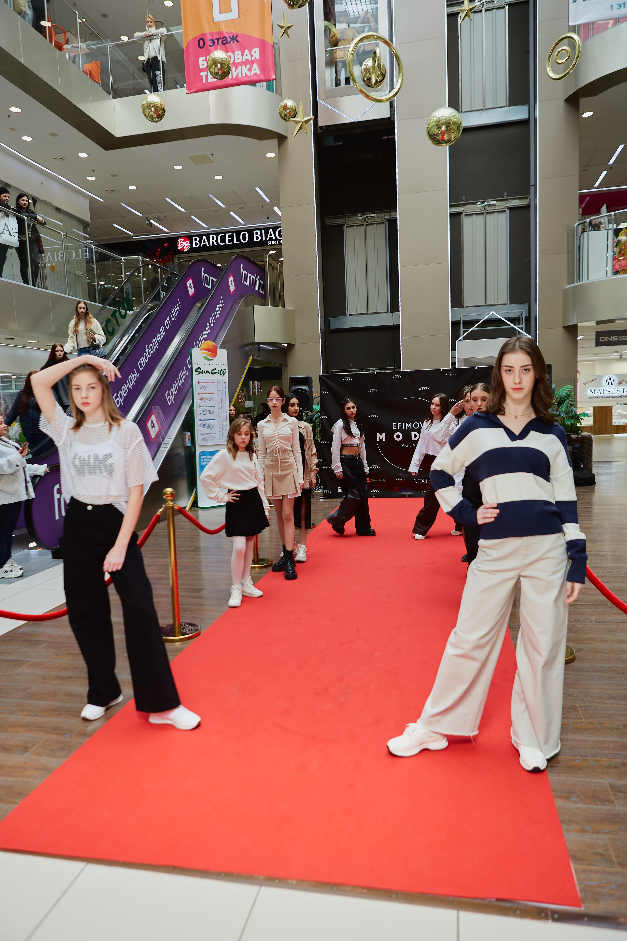 FASHION SHOW ТЦ Sun City. Efimova Model Agency