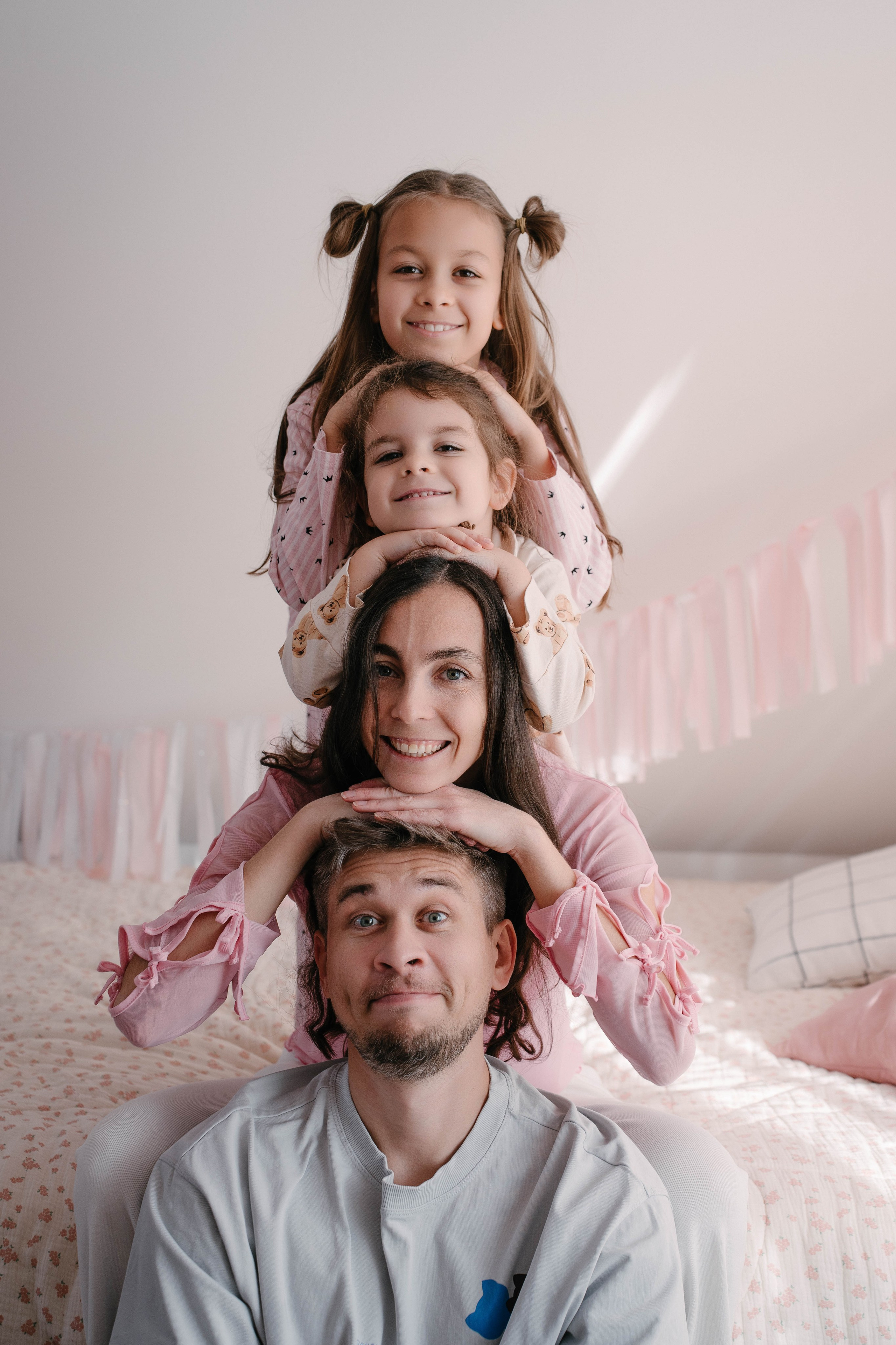 Пижамная вечеринка Варе 9 лет. Свадебный и семейный фотограф в Воронеже Анастасия Бойко