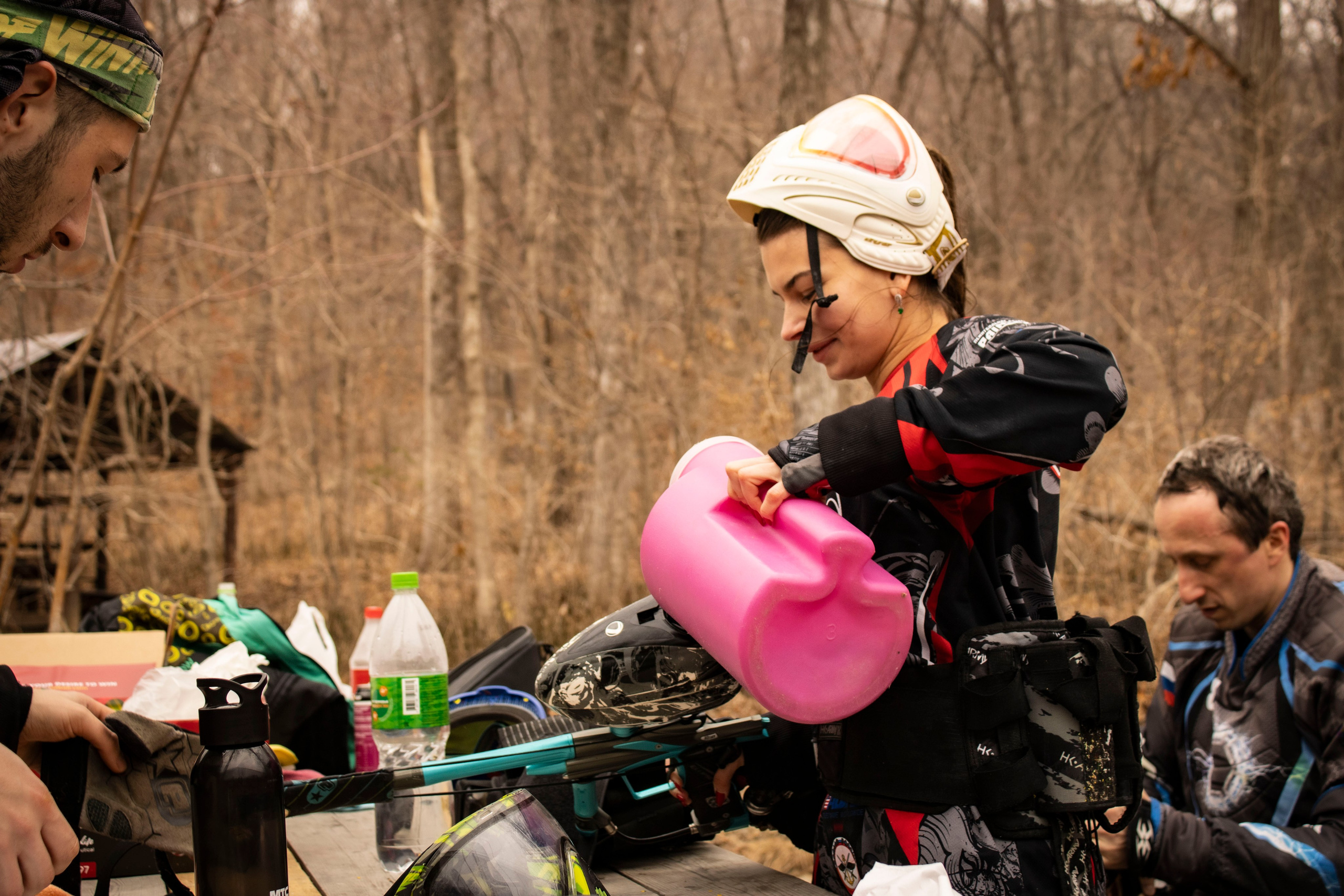 Турнир на кубок Федерации пейнтбола 6 апреля 2024 г. Фотограф г. Владивосток