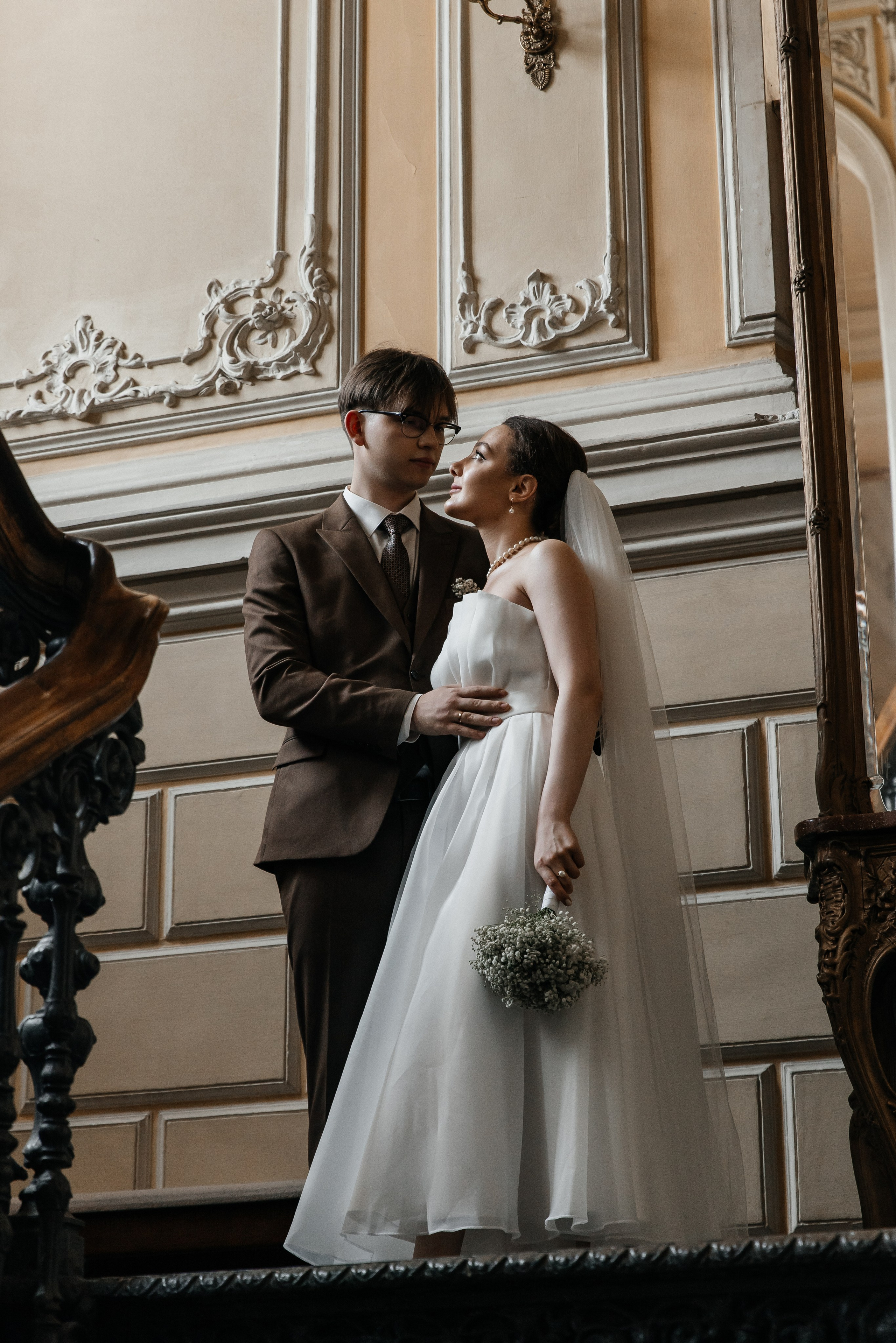 Вероника и Юрий|Савеловский|Библиотека им. Пушкина. Фотограф Москва Шептаев Артём