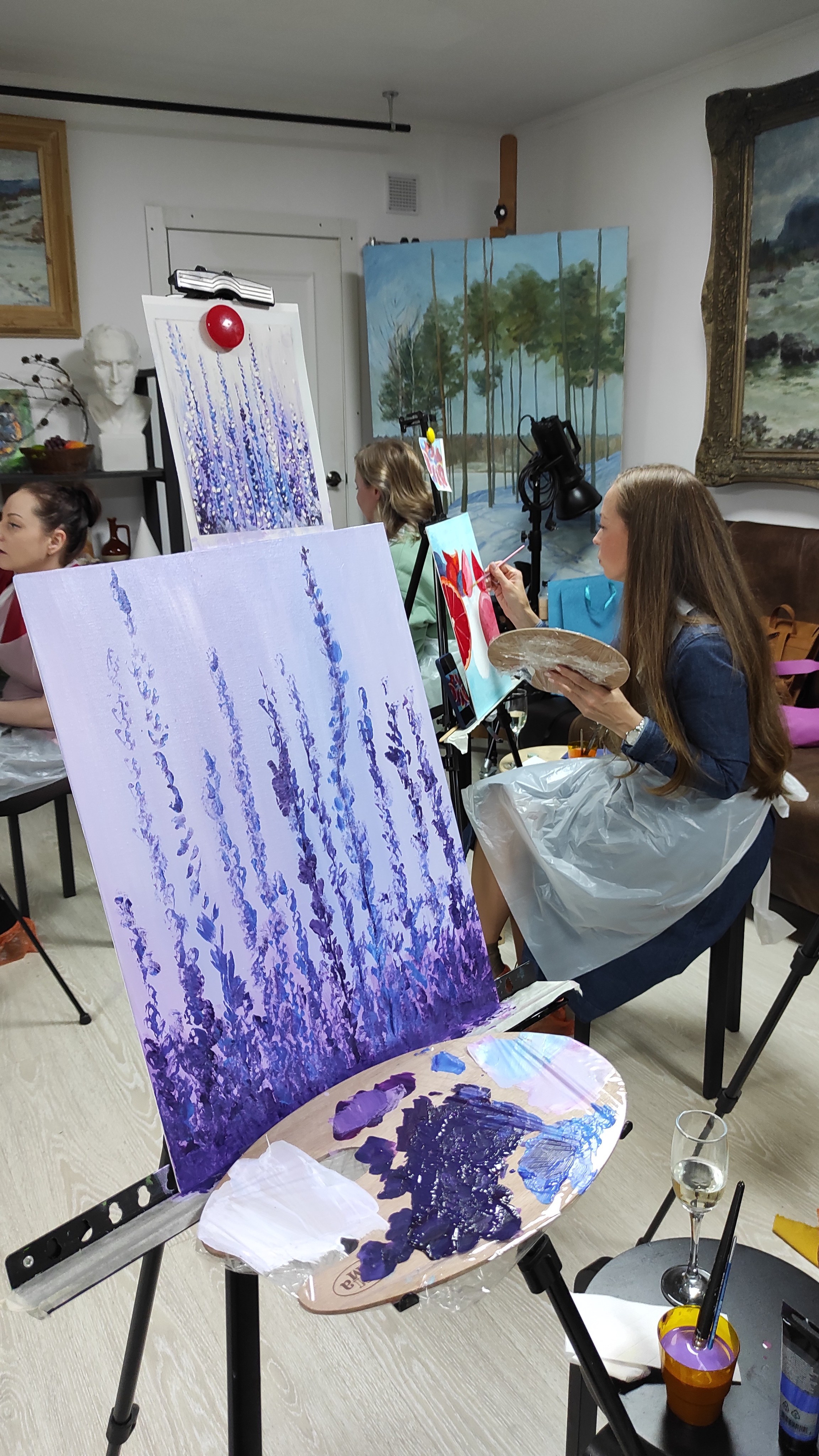 Арт-вечеринки. Арт-вечеринки и мастер-классы в Москве для взрослых и детей