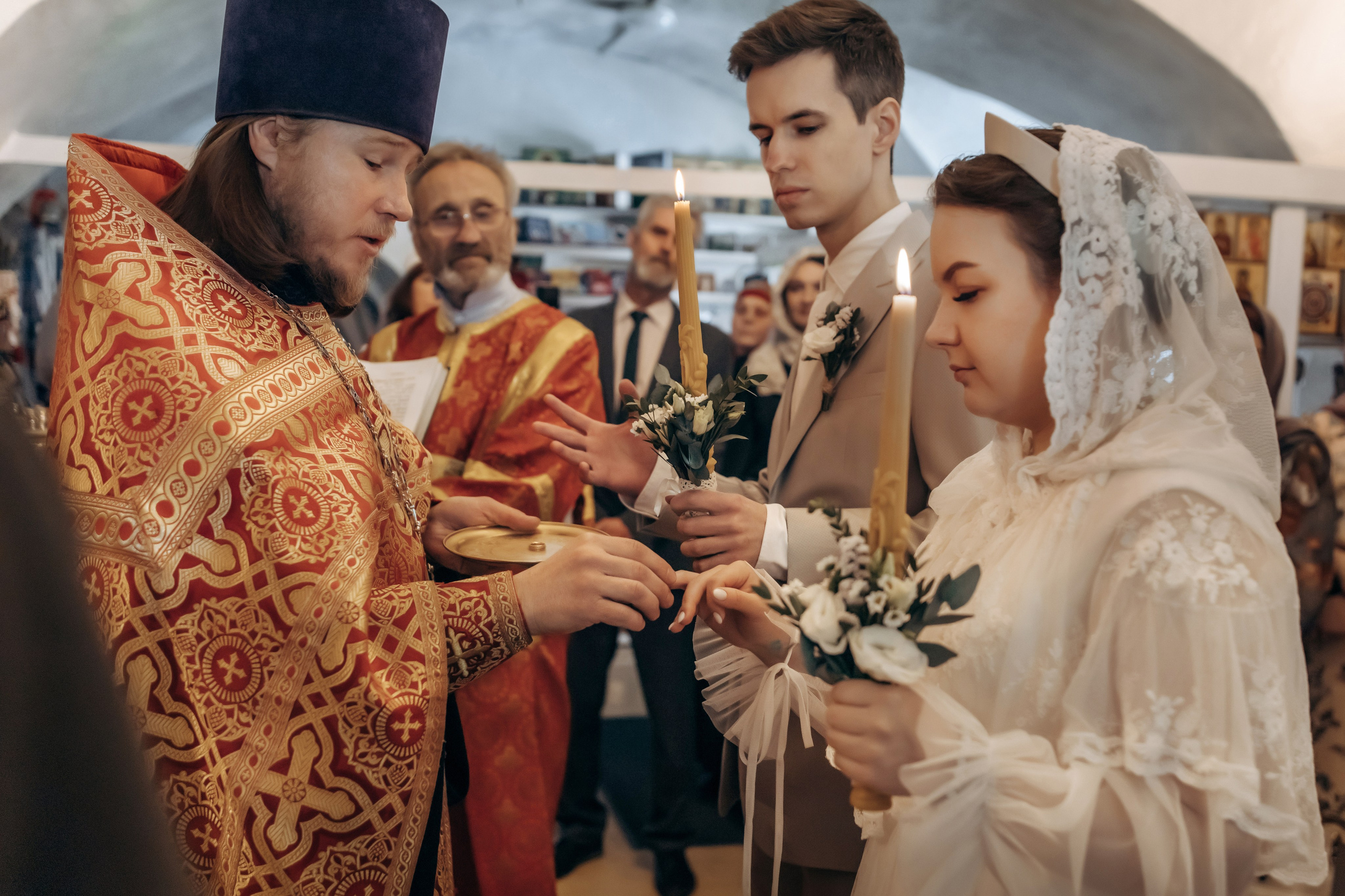 Венчание Евгения и Серафимы. Фотограф на крещении и венчании Елена Плинер, Псков и Псковская область