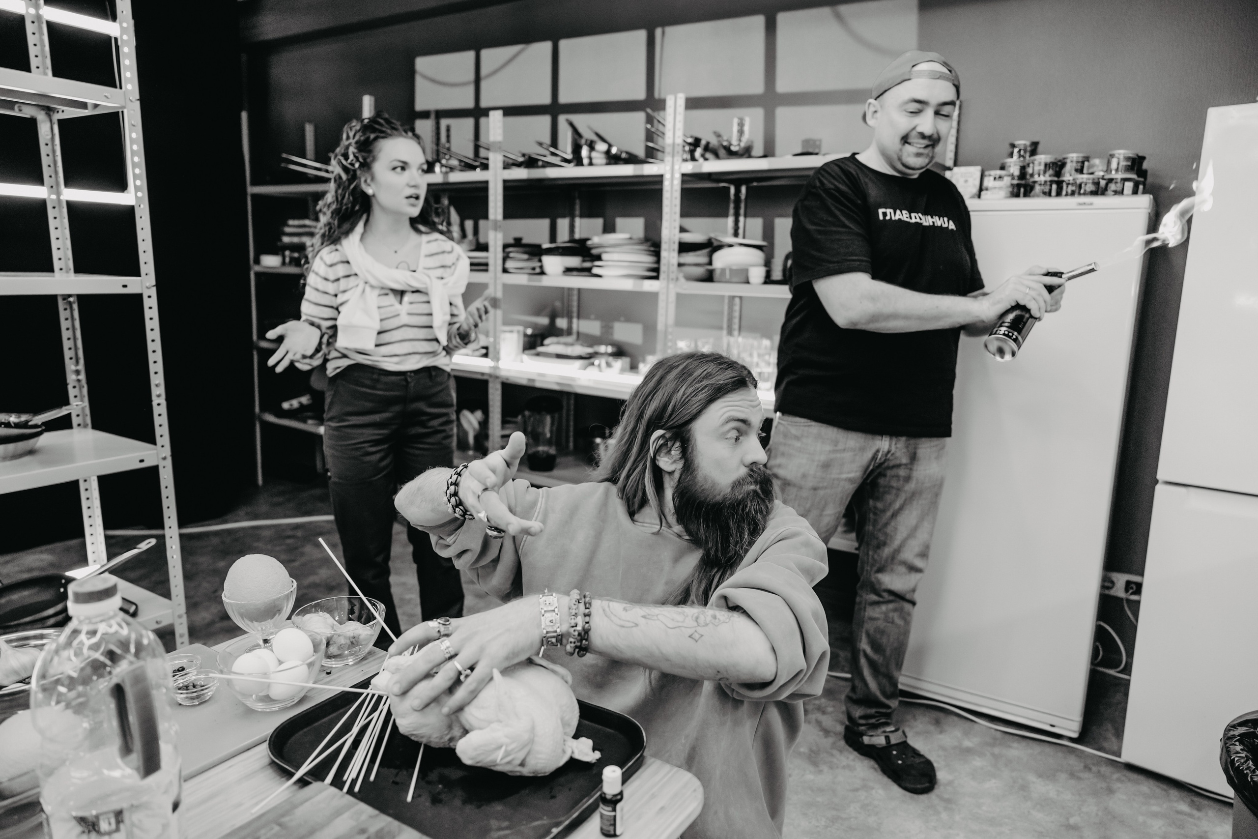 «Черная кухня», г. Москва, телеканал «Кухня». ФОТОГРАФ ИРИНА ШАМАТАВА