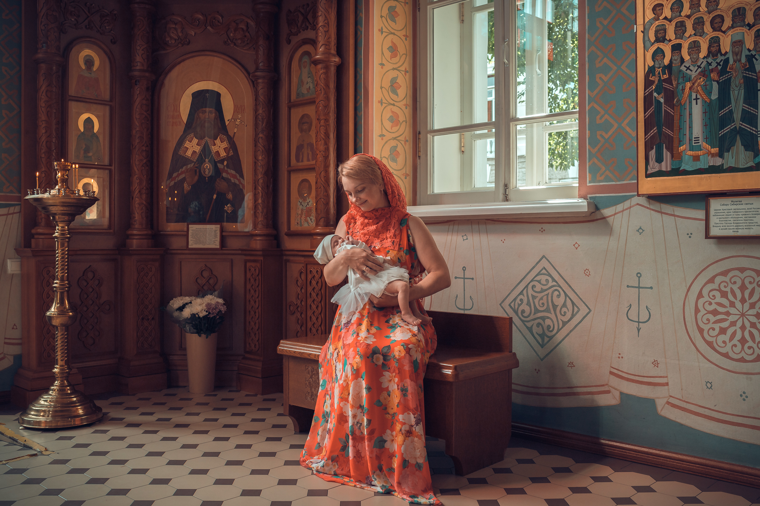 Крещение Ангелины Храм Иоанна Предтечи