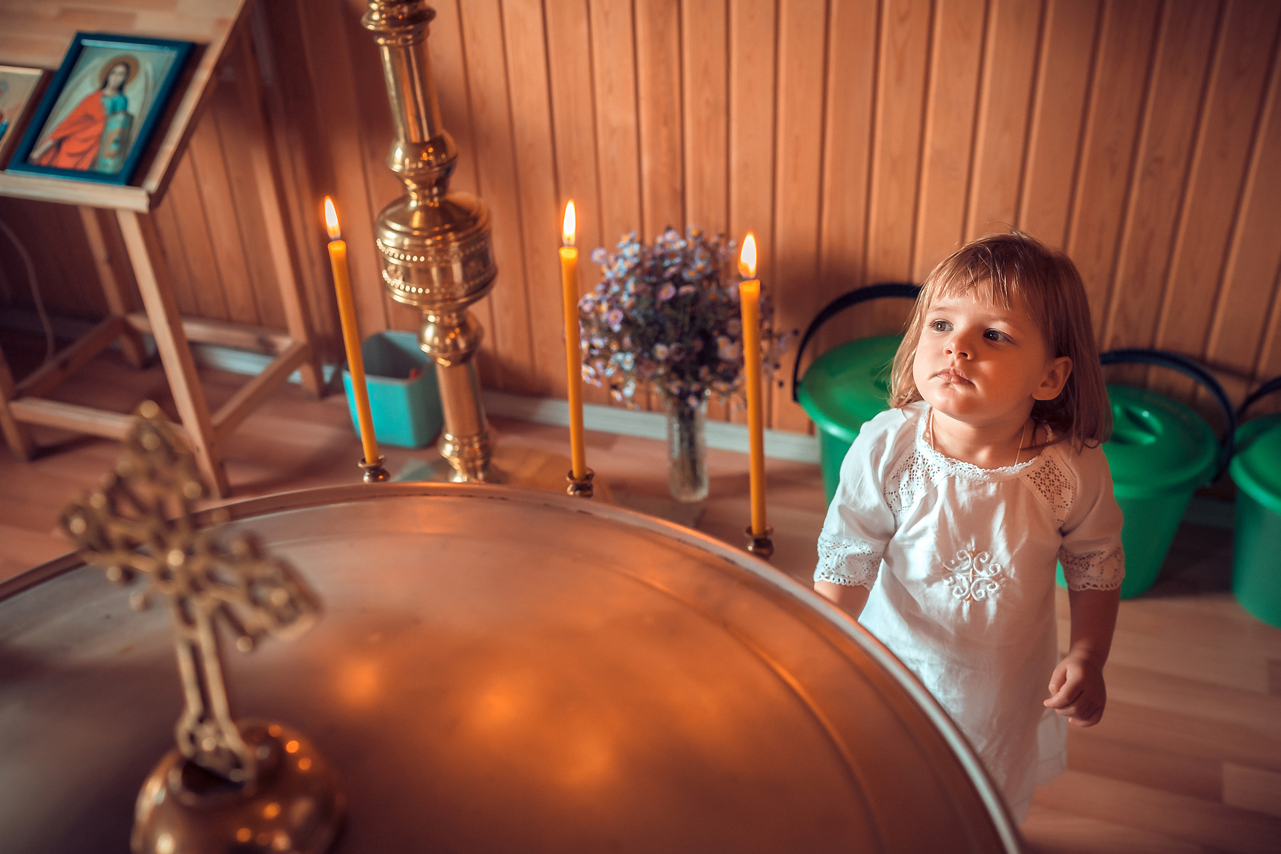 Крещение Полины Храм Александра Невского