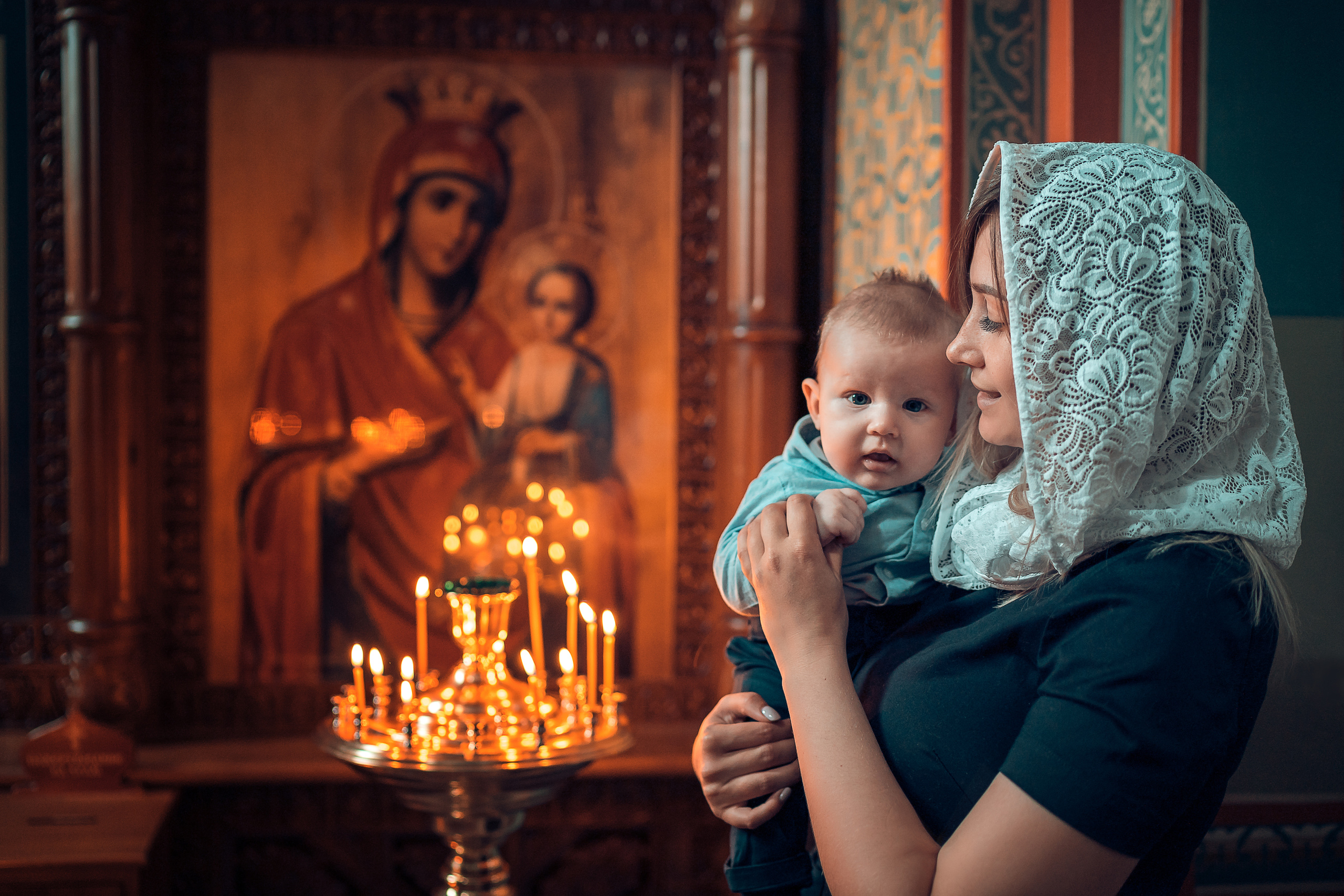 Крещение Семена Храм Михаила Архангела