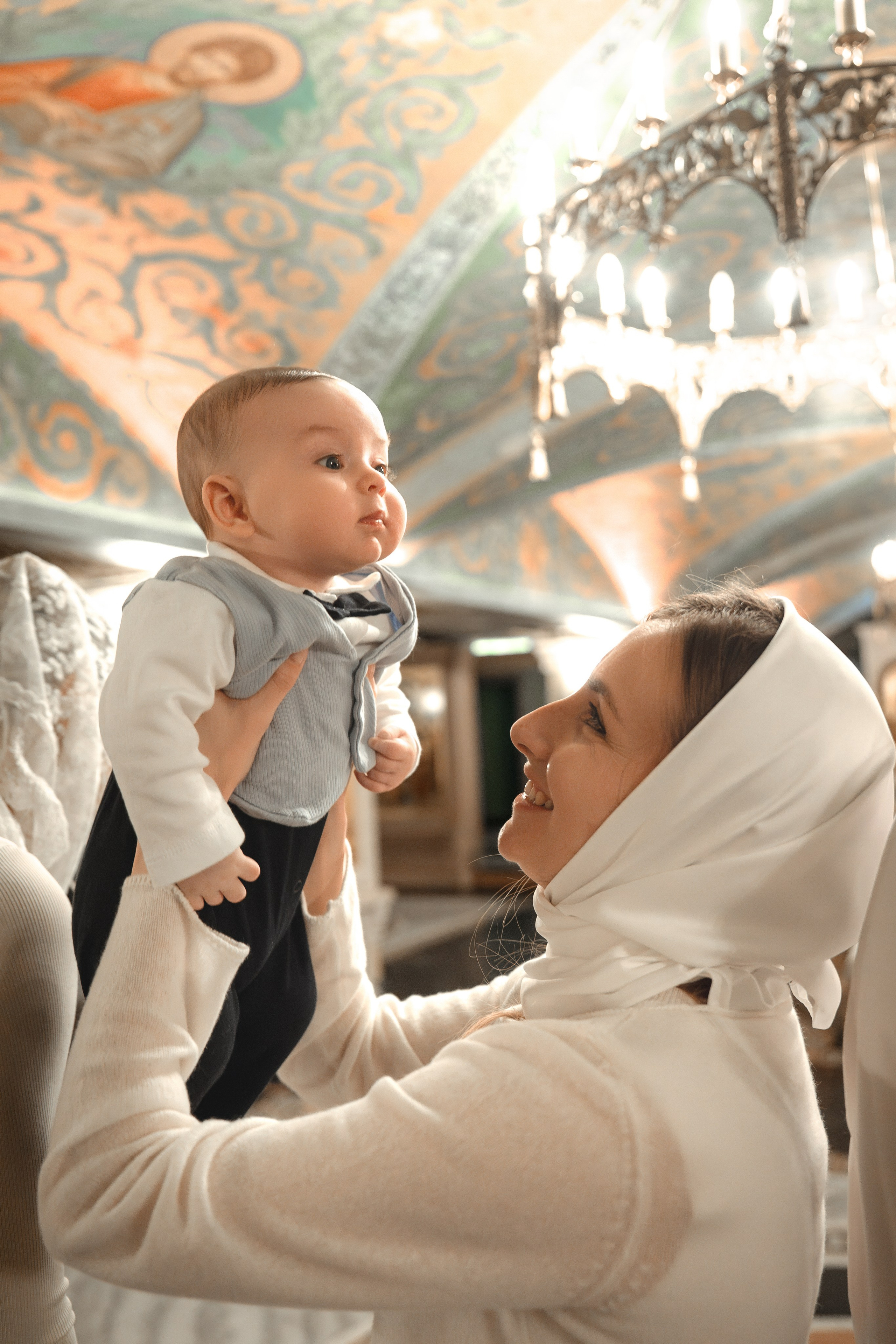 фотограф на крестины в Сретенском монастыре