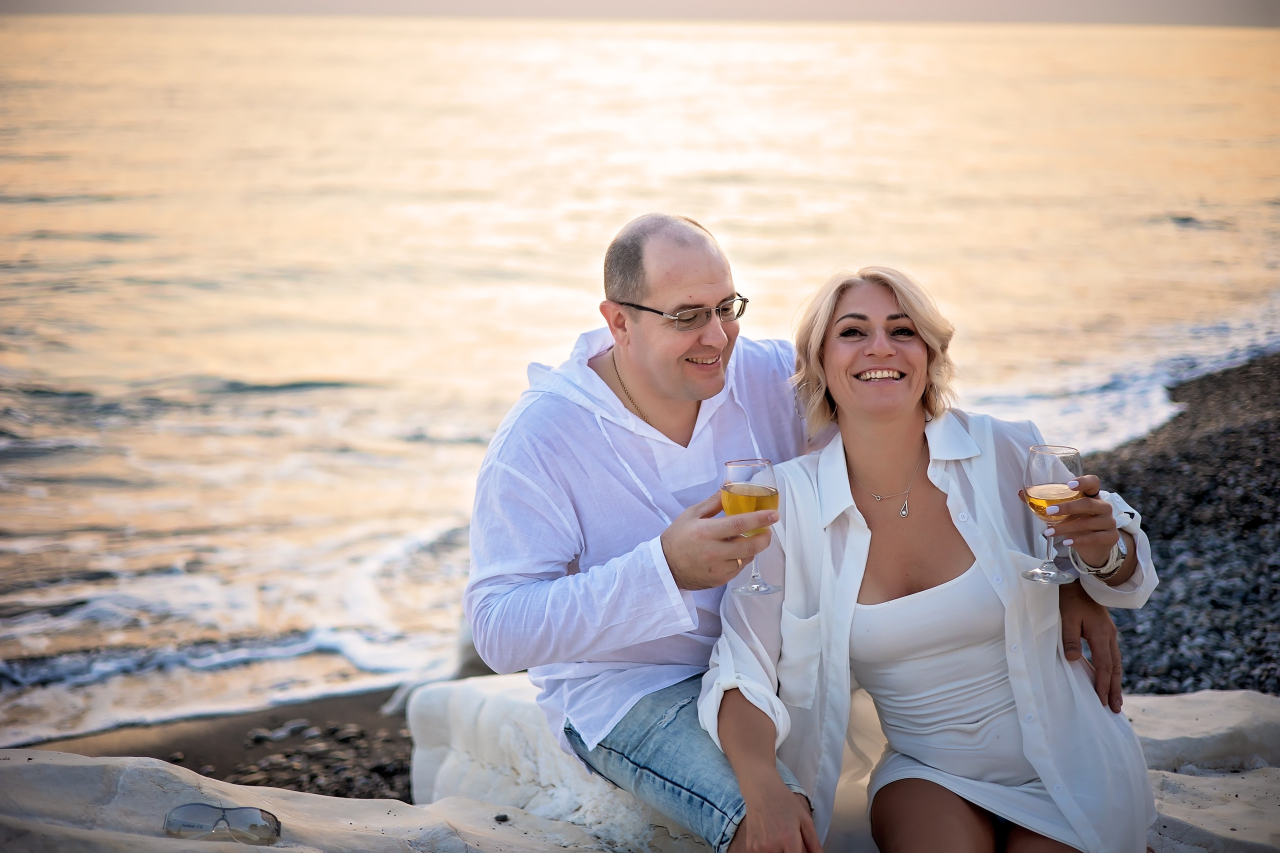 Танюшка на белых скалах. Свадебный и семейный фотограф в Абхазии Эля Цишба