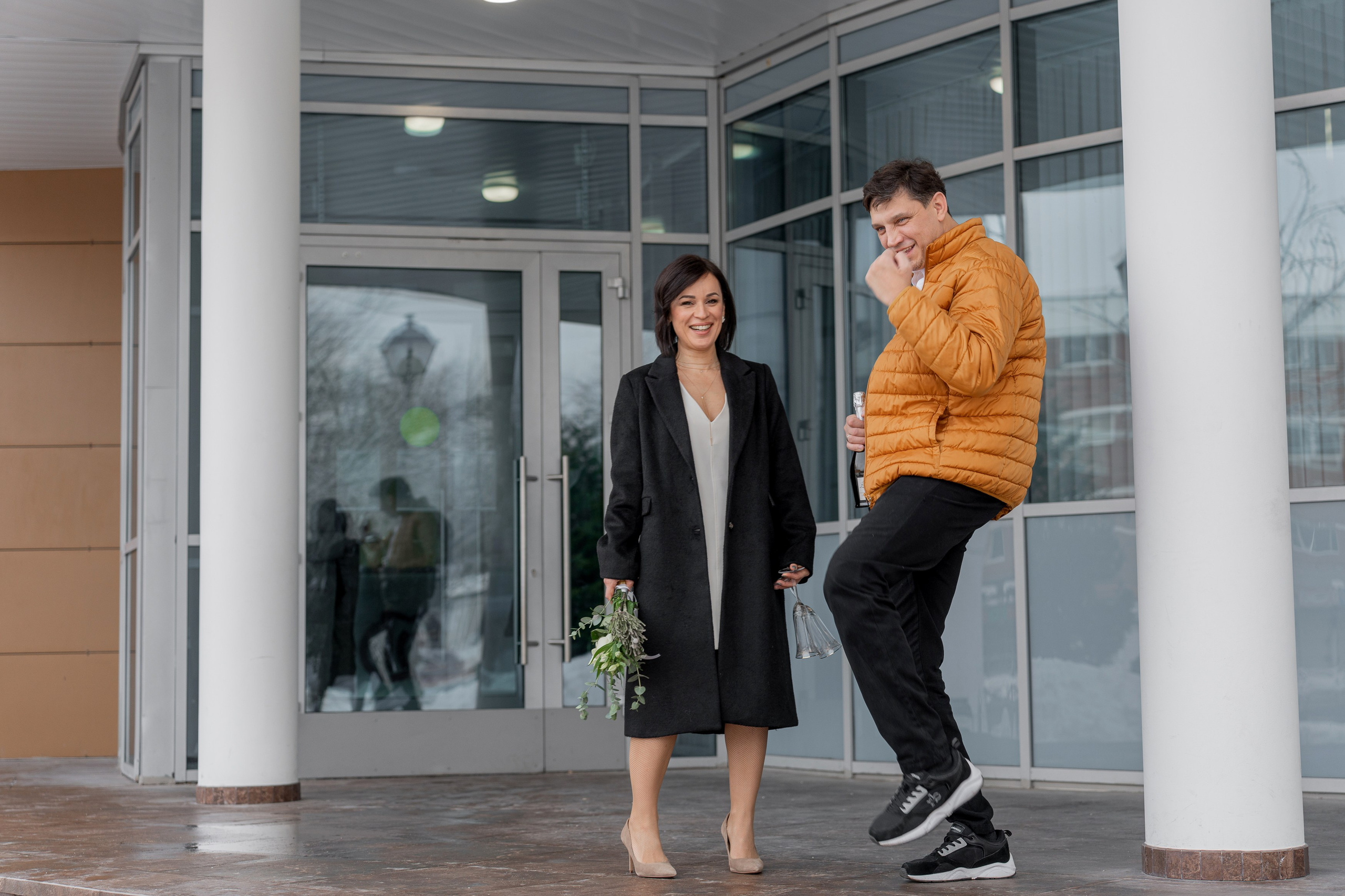 Фотосессия в загсе. Портретный фотограф Олеся Владимирова в Москве