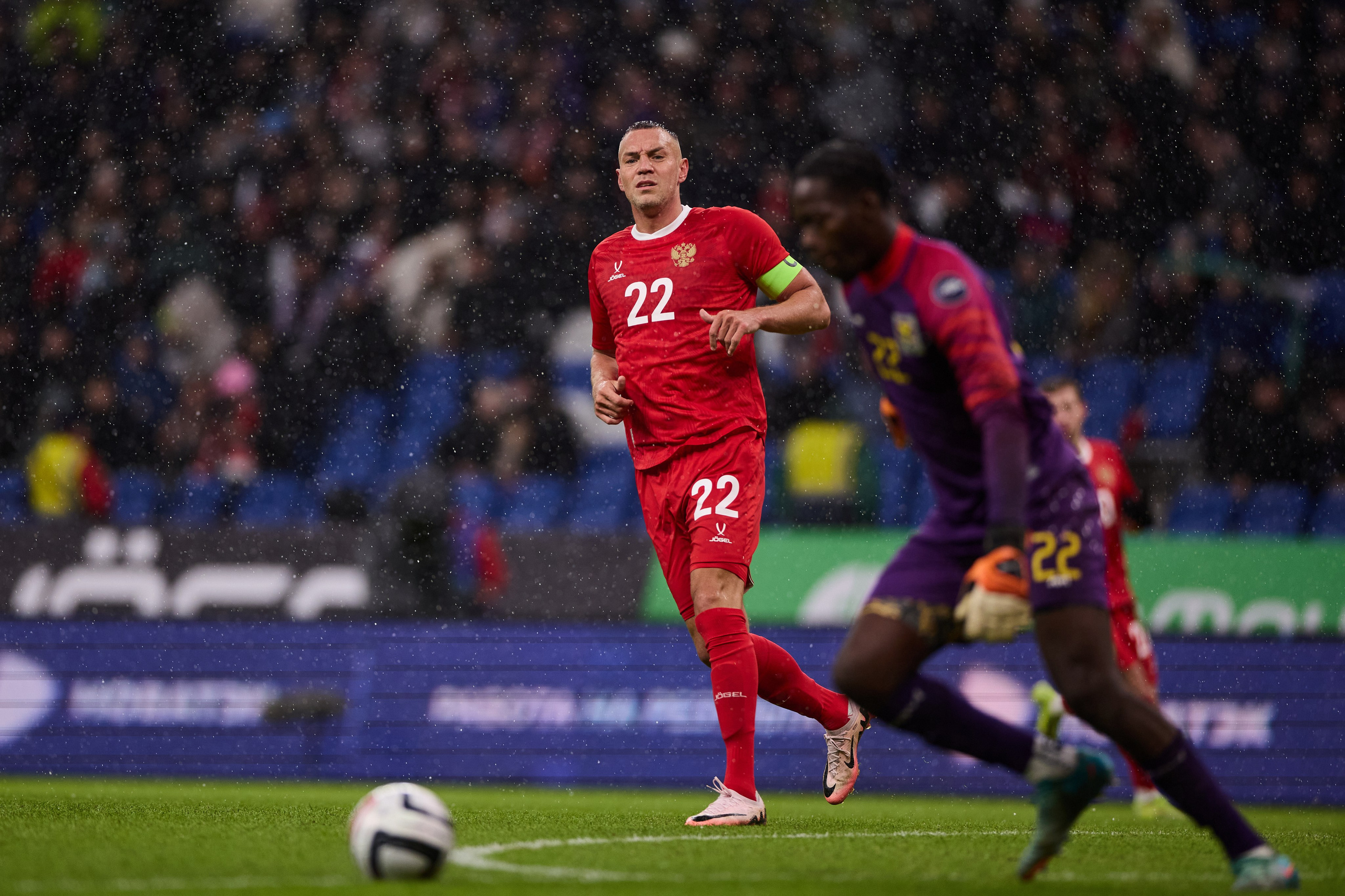 Товарищеский матч Сборная России — Сборная Гренады. Спортивный репортажный фотограф Казань Нафис Сиразетдинов