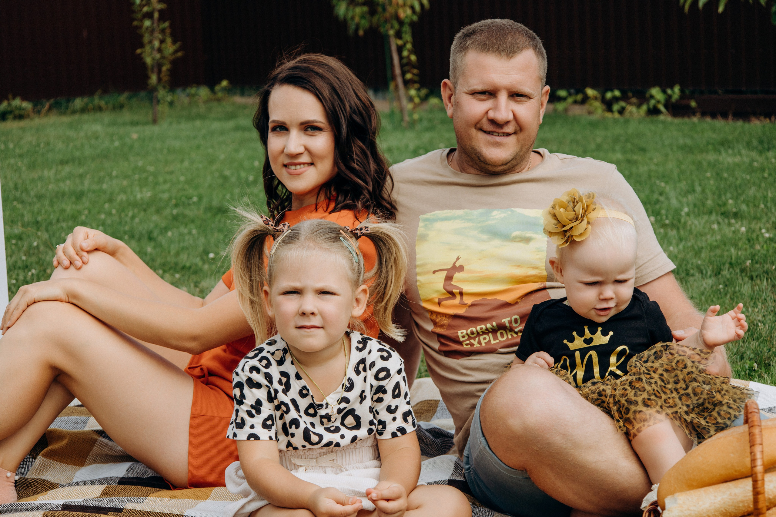 Хрустящие батоны и крошка Милана. Портретный и семейный фотограф в Воронеже Ксения Ремизова