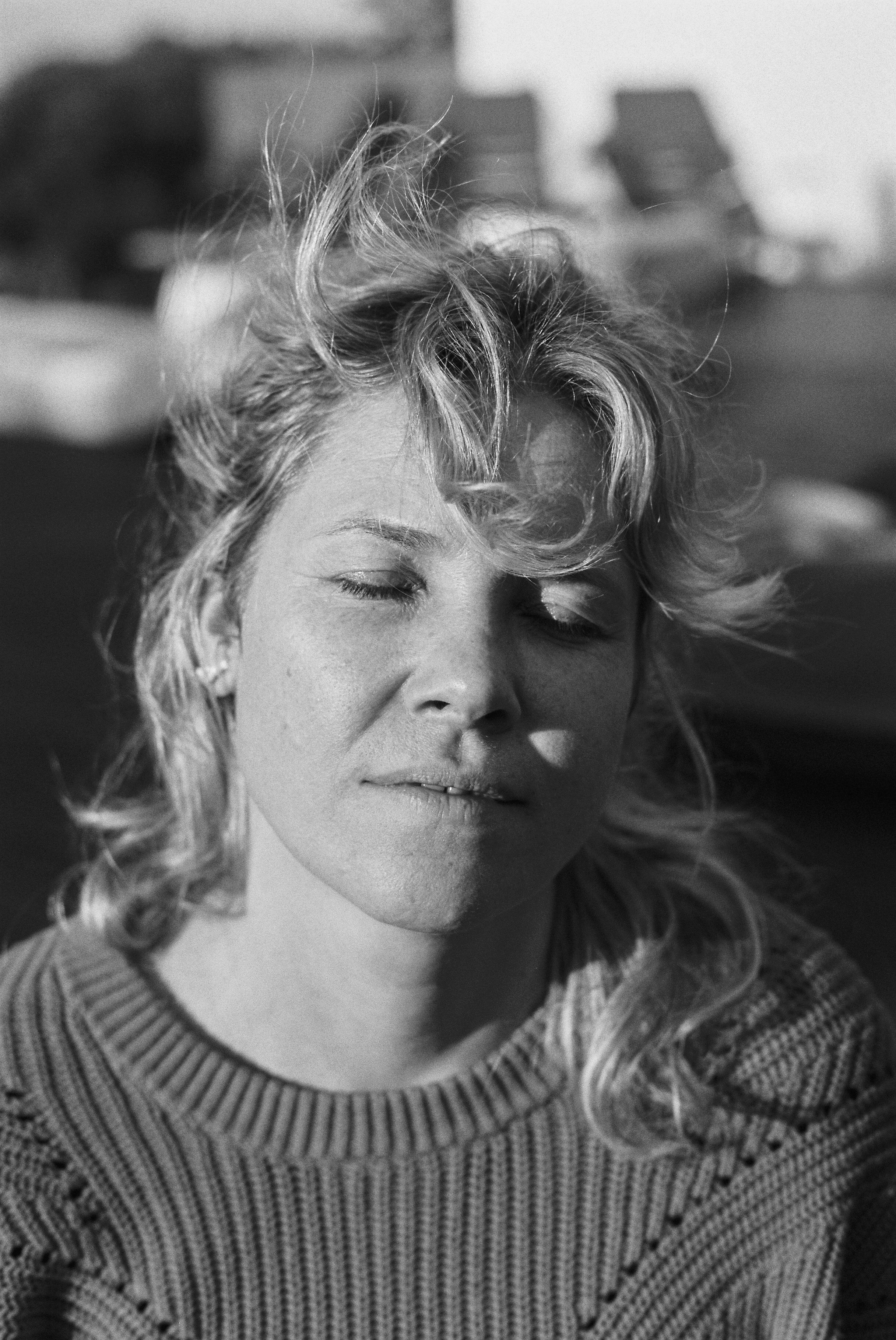 Portraits / b&w. Katya Zimina, film photographer based in Lisbon, Portugal