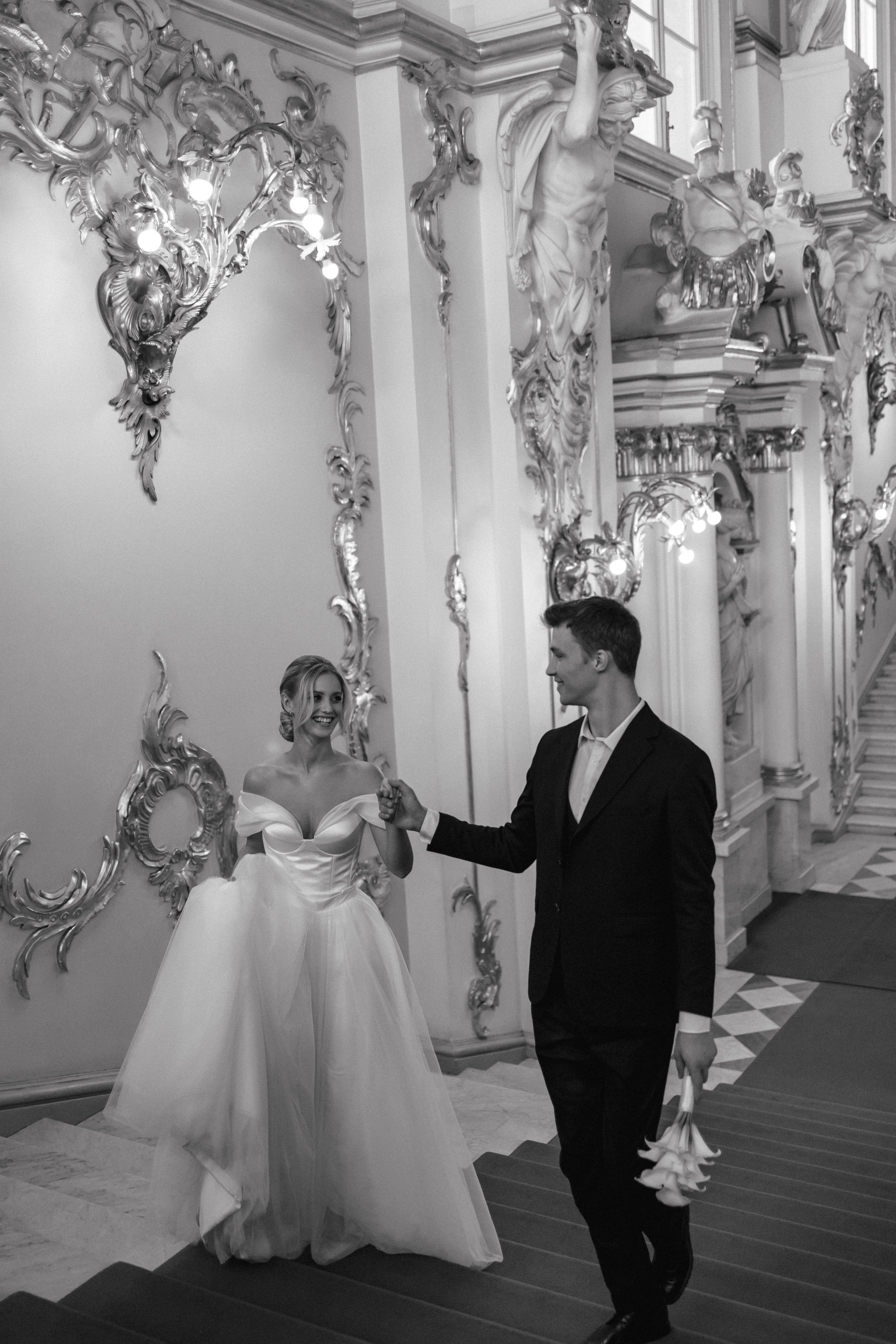 Свадьба в Эрмитаже. Семейный и портретный фотограф в Геленджике Любовь Бодрова