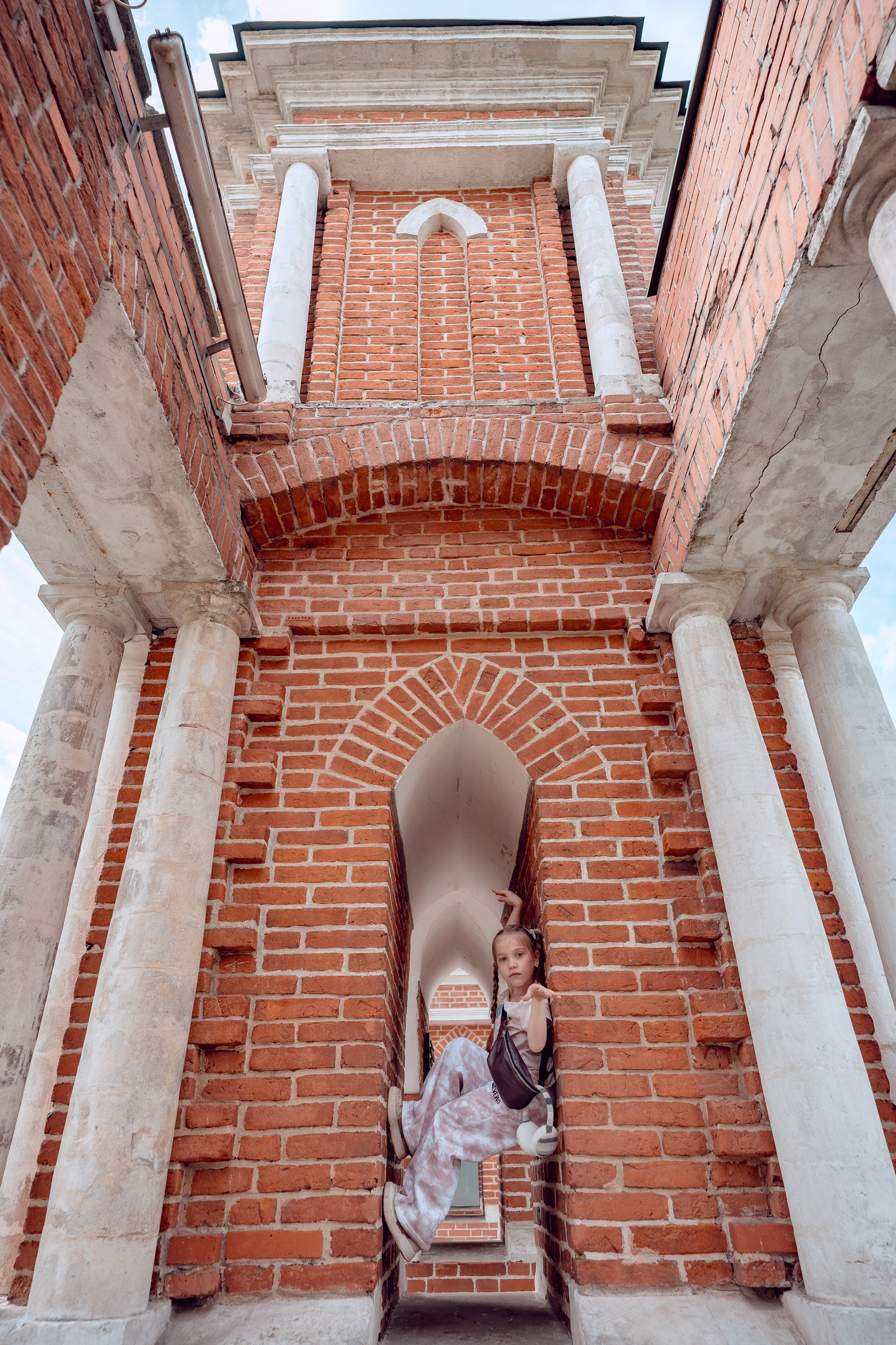 Прогулка в Царицино. Портретный и семейный фотограф в Москве/Видное