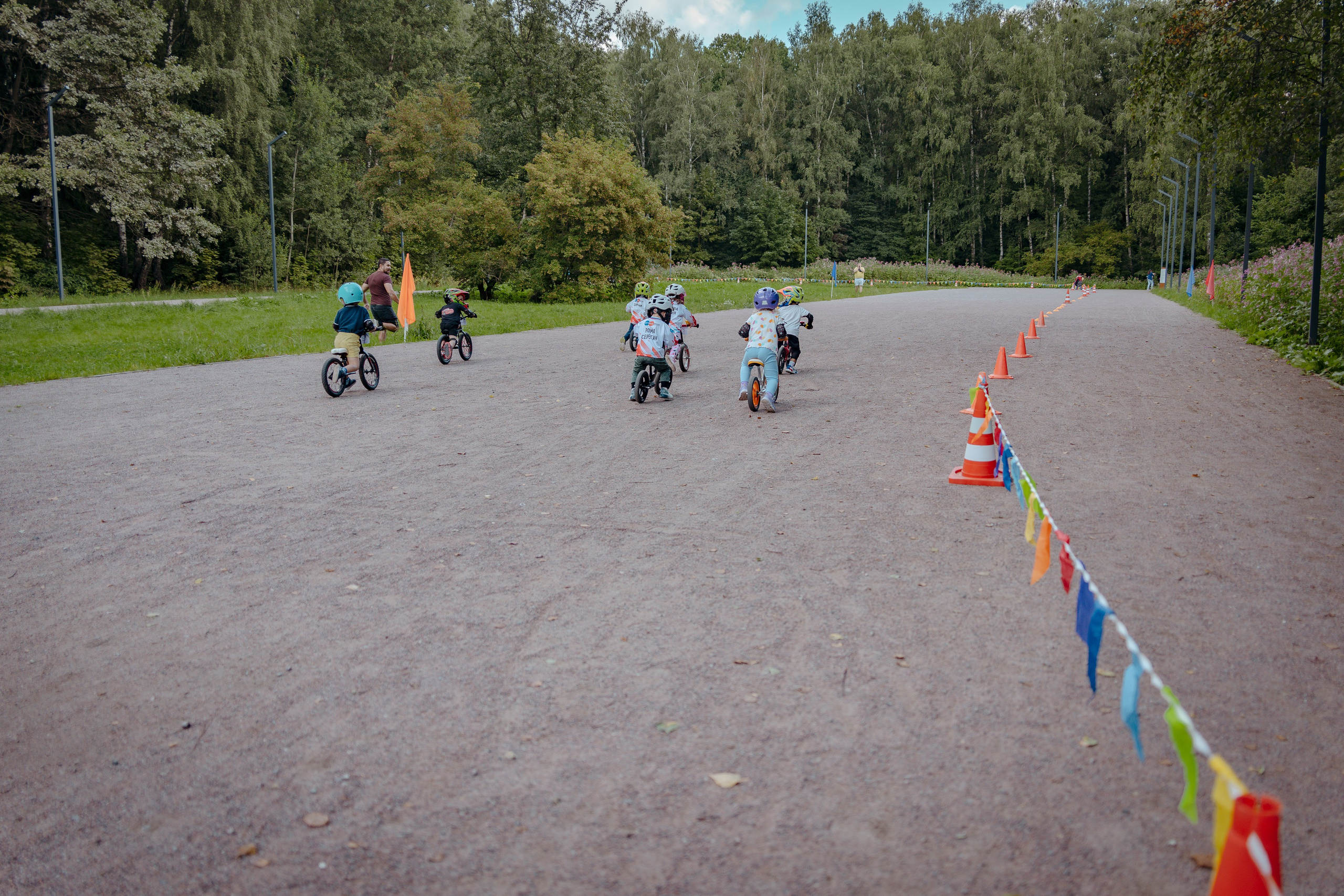 Бего- и ВелоГонка 10.08.2024. Портретный и семейный фотограф в Москве/Видное
