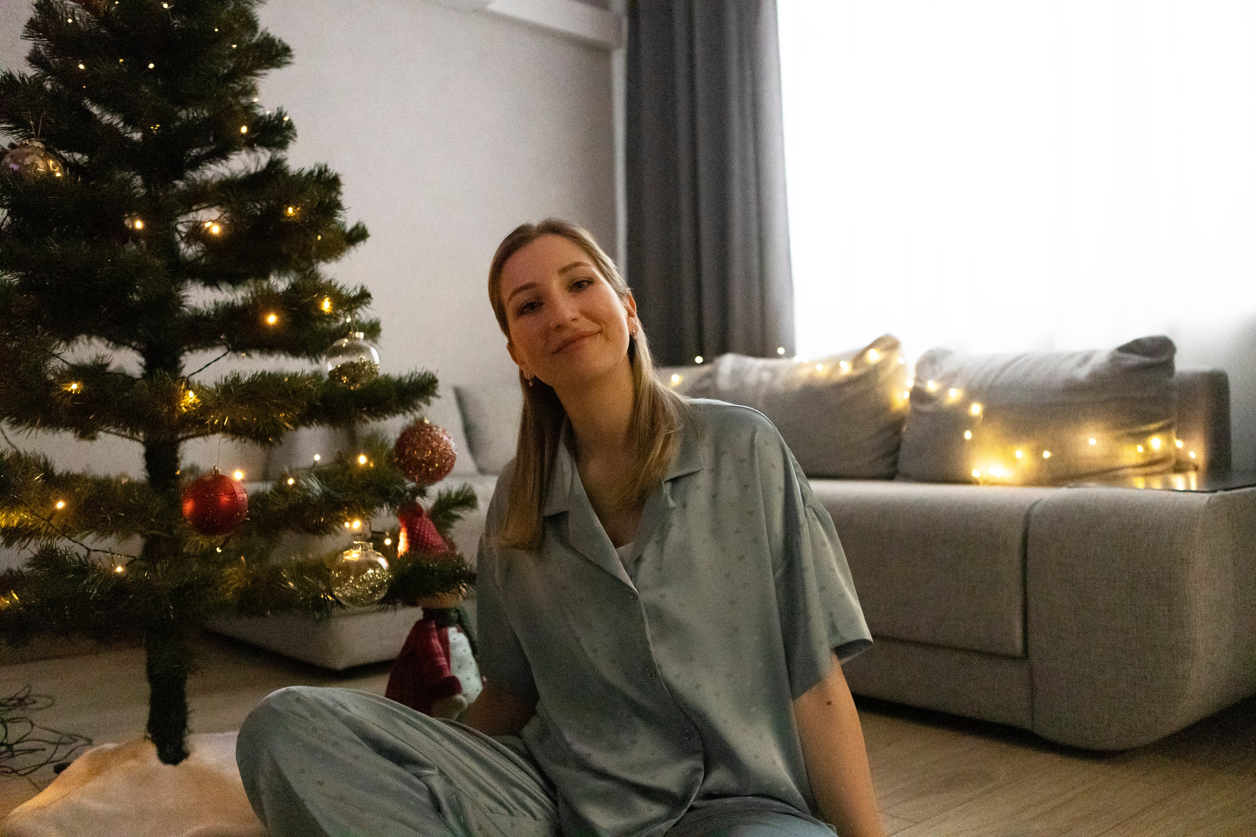 Домашняя новогодняя фотосессия. Семейный и портретный фотограф в Москве Елена Флегант