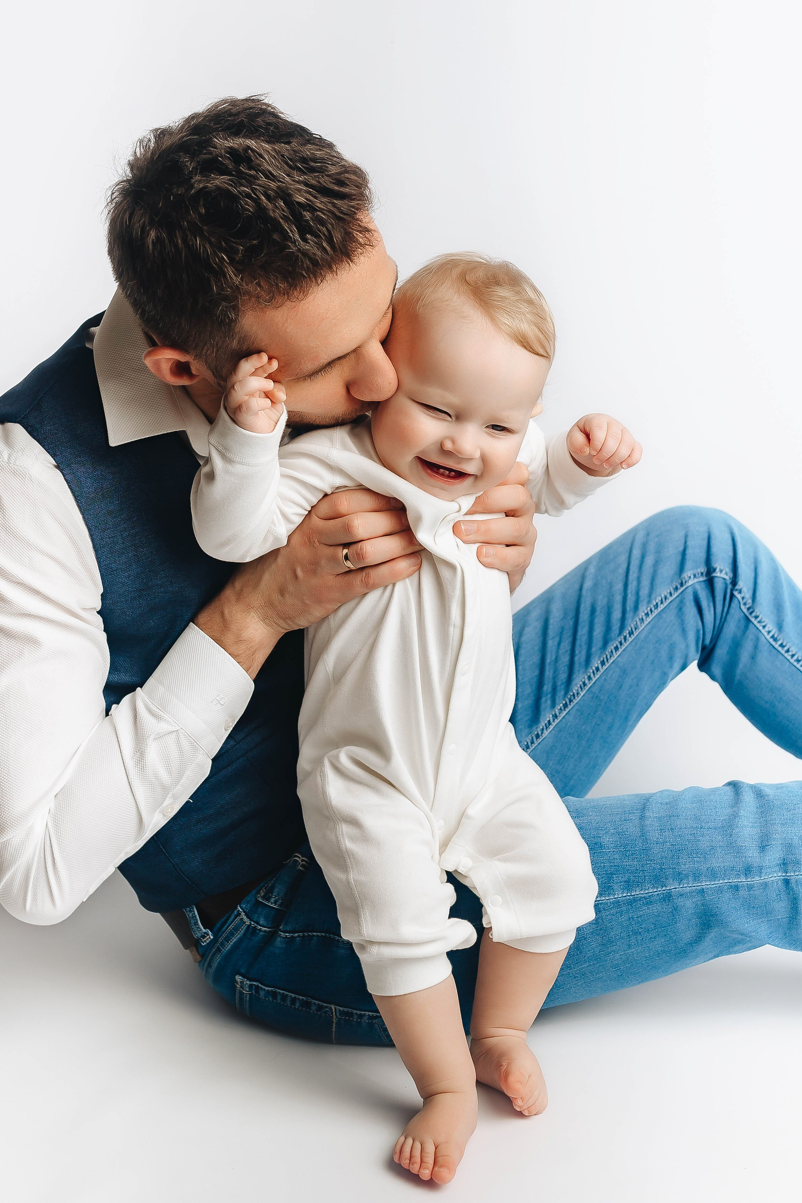 Семейные фото на годиках. Фотограф новорожденных Серпухов, Протвино, Москва I Марина Бурмистрова