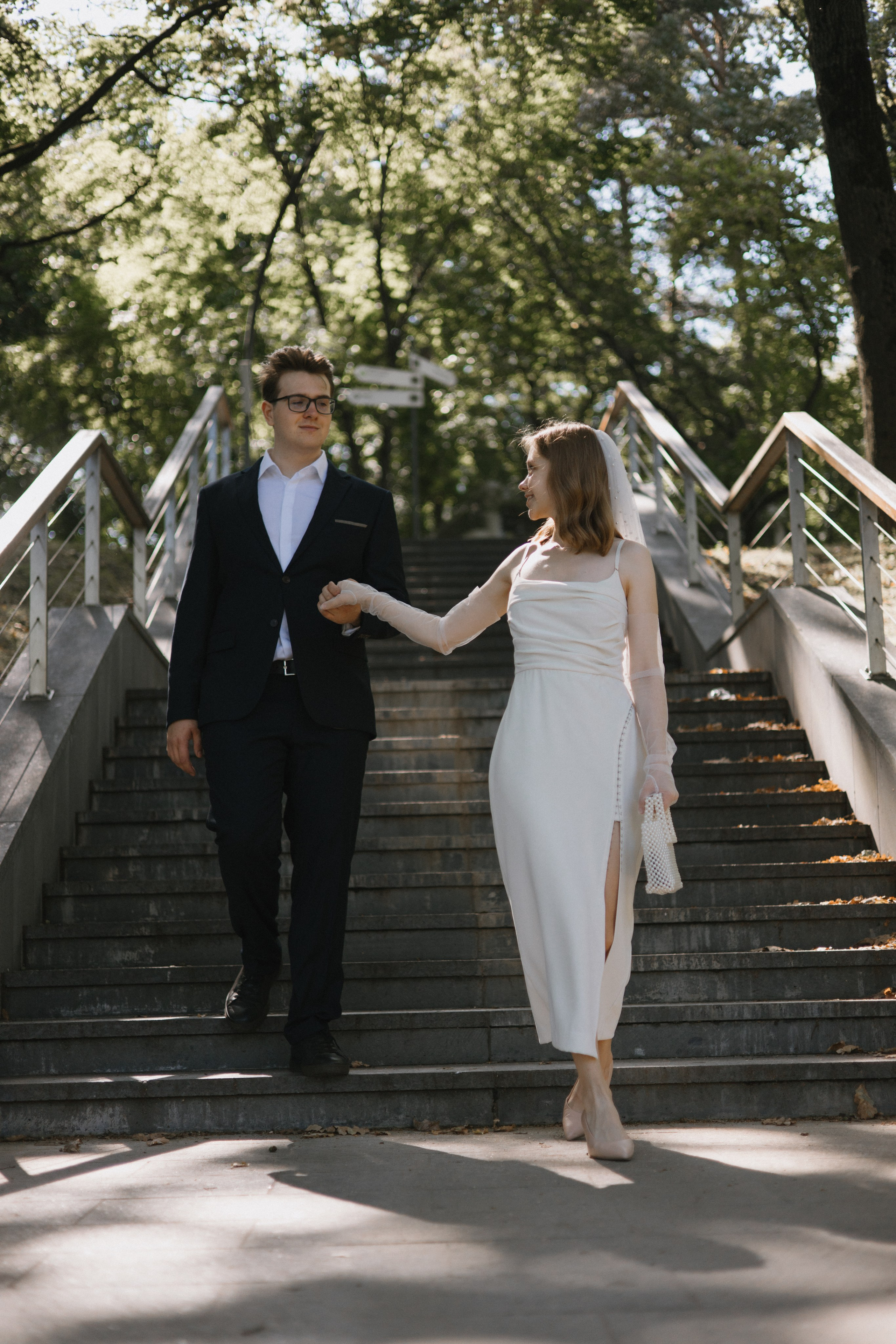 На московских изогнутых улочках. Свадебный и семейный фотограф в Санкт-Петербурге и Москве