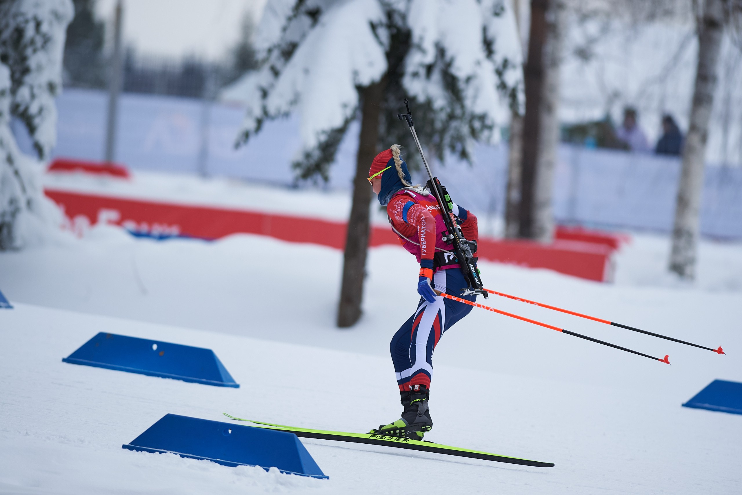 Биатлон. Чемпионат России — 2024/2025, 3-й этап, Ижевск. Ижевская винтовка. Спортивный репортажный фотограф в Ижевске Сергей Мерзляков