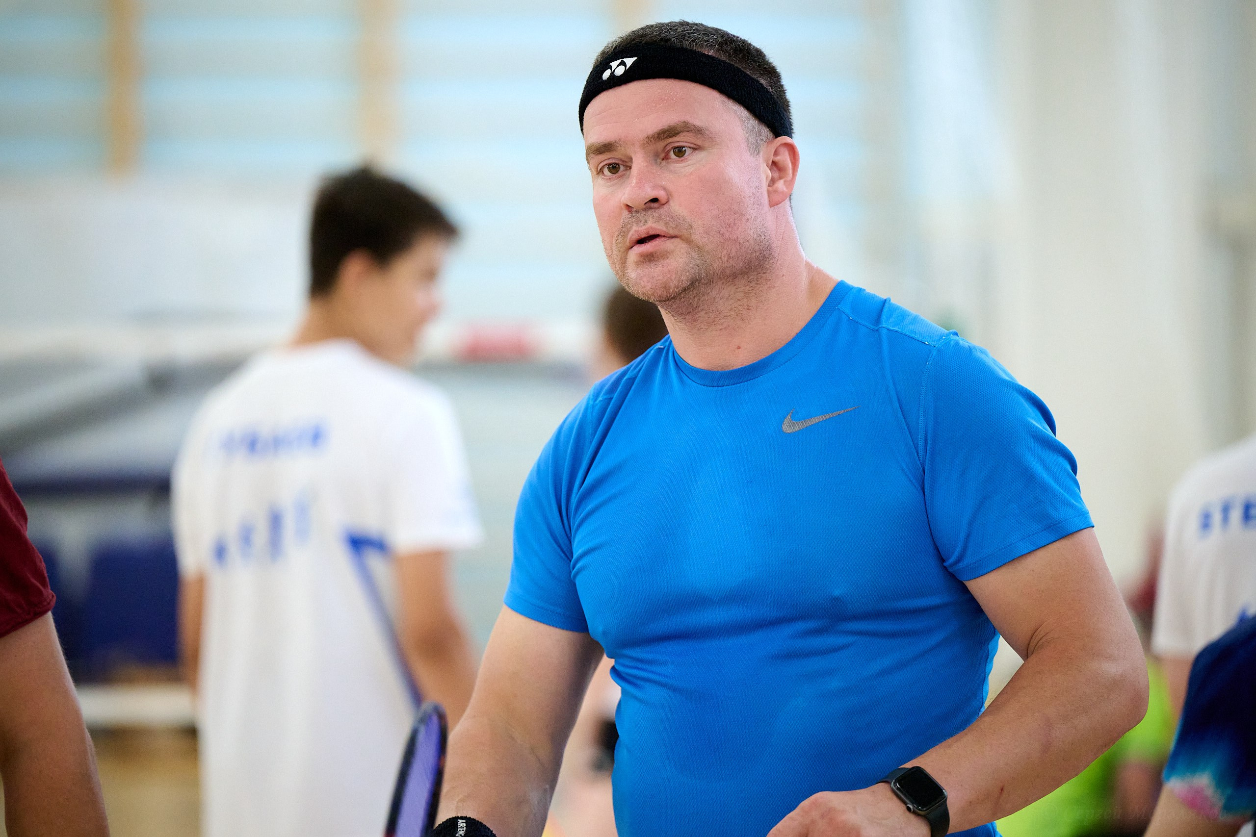 Бадминтон. Мастер-класс Любови Сухановой. Ижевск. 20.07.2024. Спортивный репортажный фотограф в Ижевске Сергей Мерзляков