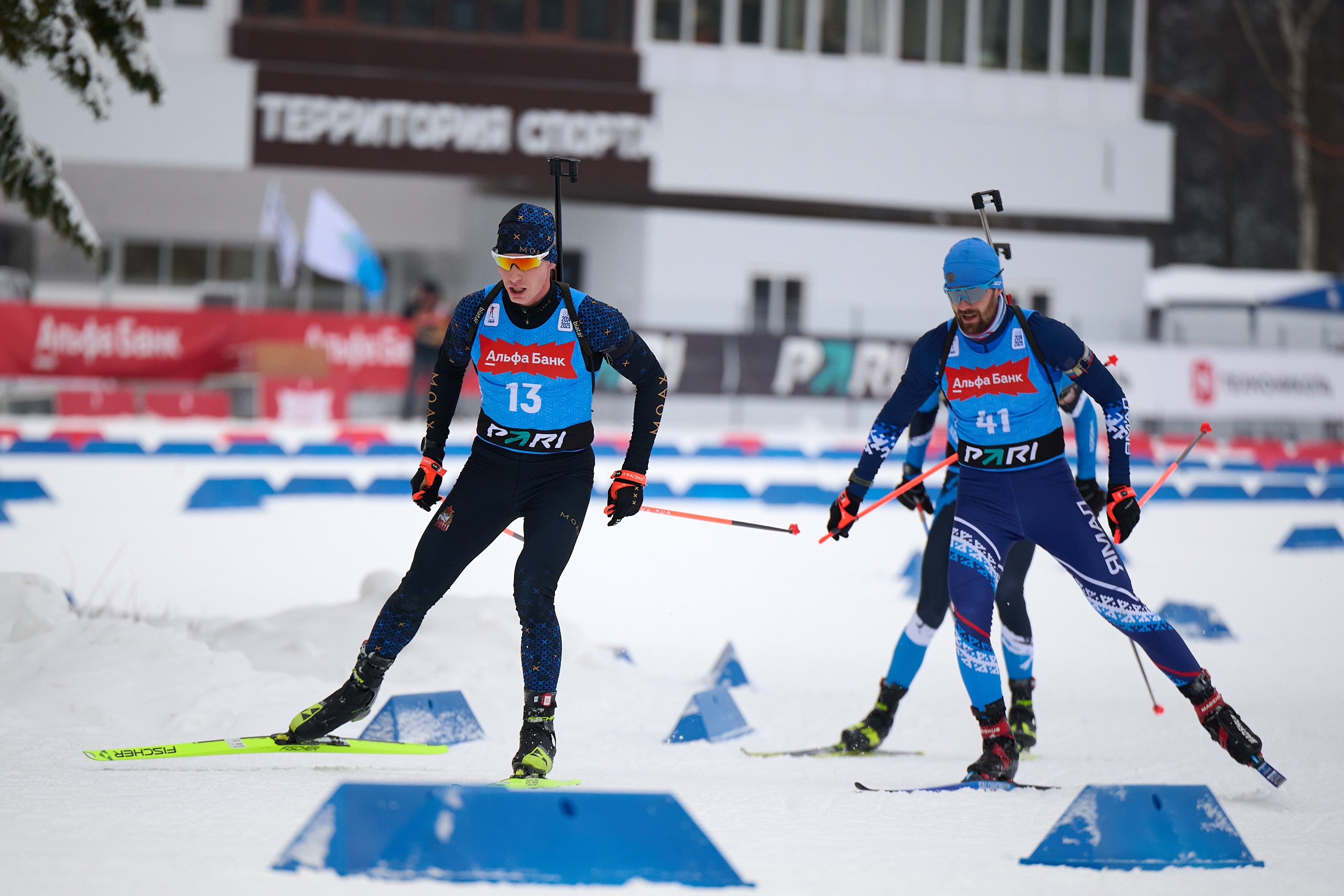Биатлон. Чемпионат России — 2024/2025, 3-й этап, Ижевск. Ижевская винтовка. Спортивный репортажный фотограф в Ижевске Сергей Мерзляков
