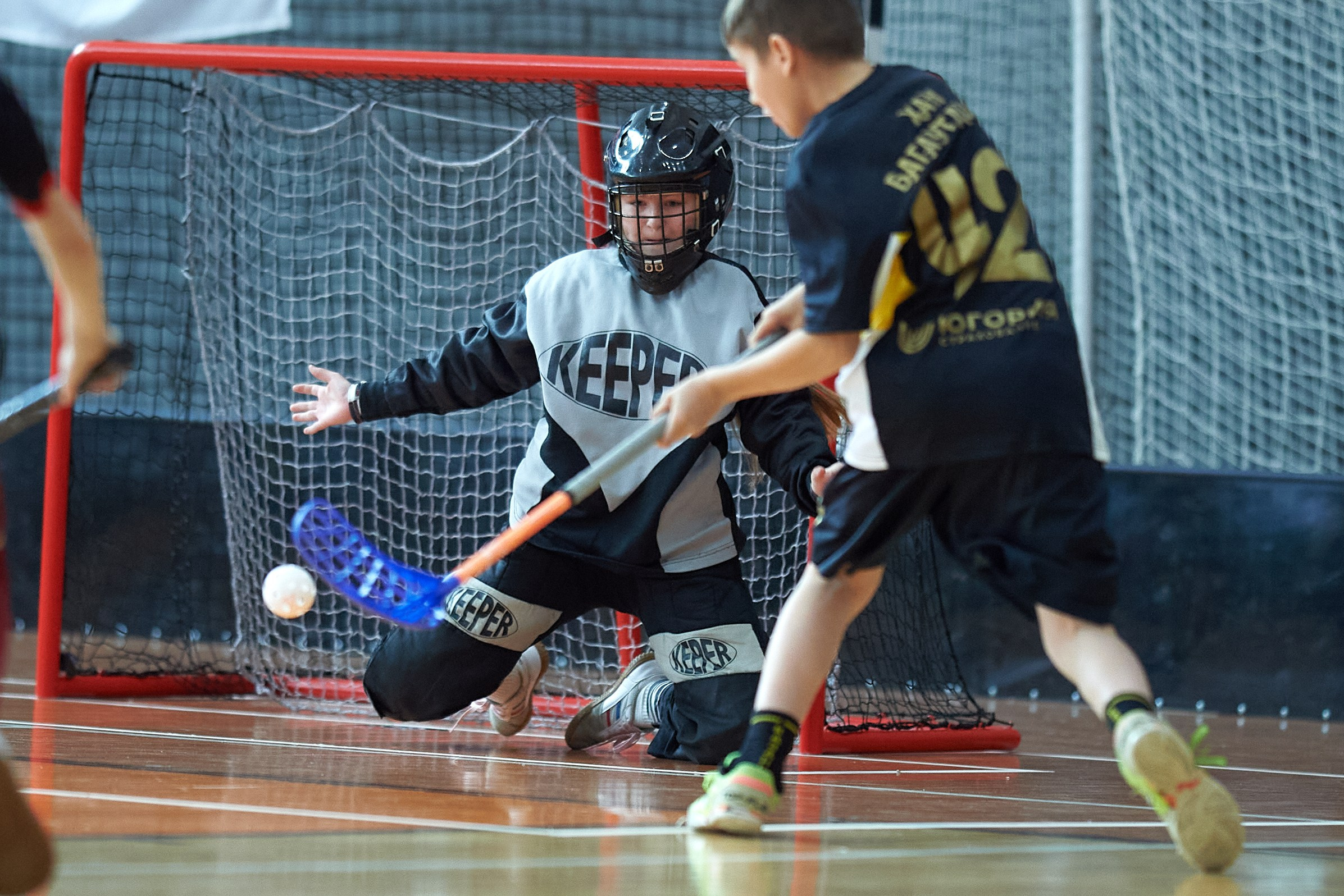 Турнир по флорболу 2025 Ника в Ижевске. Спортивный репортажный фотограф в Ижевске Сергей Мерзляков