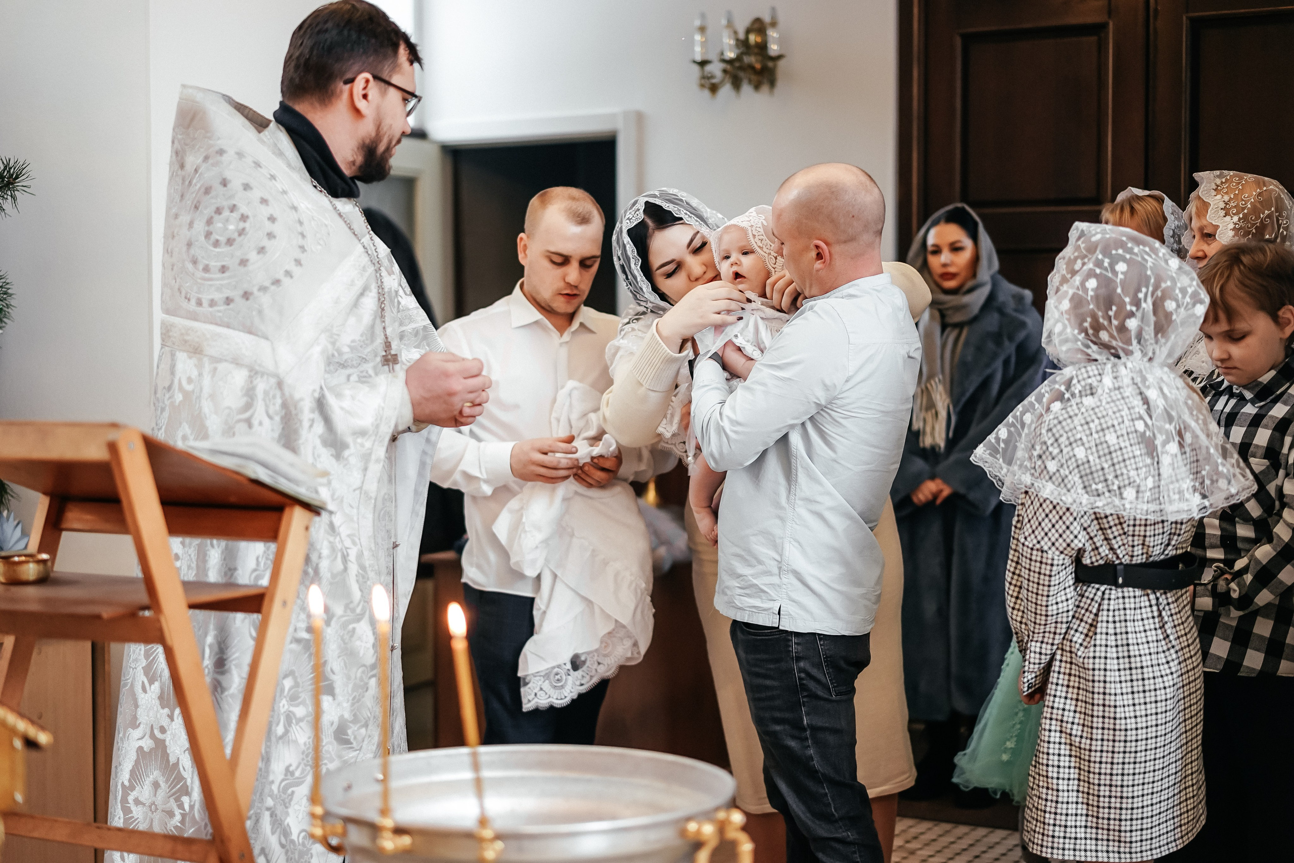 Крещение | Варвара. Фотограф и видеограф Смоленск | Студия Цезарь