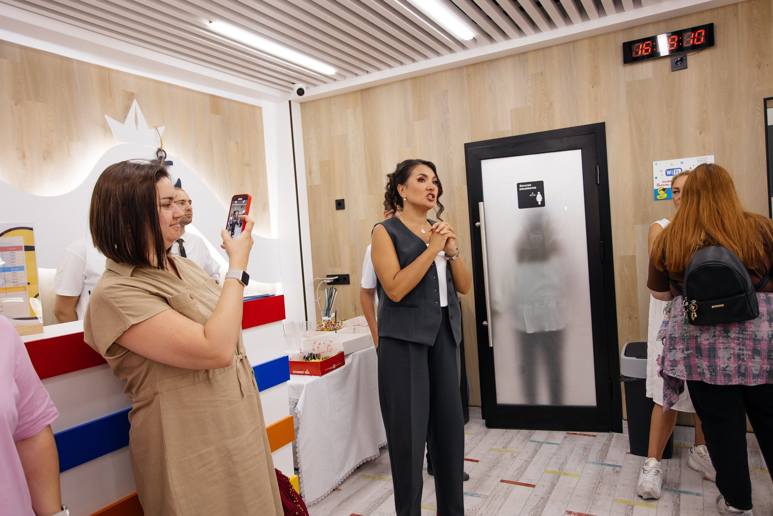 Открытие бассейна. Фотограф в Иркутске