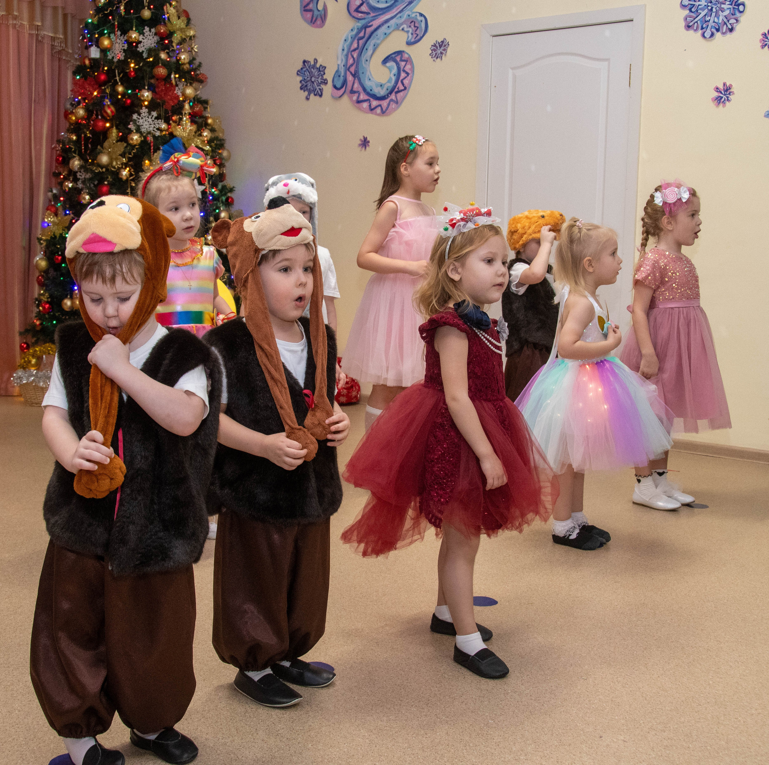 2023 Новый год. Акварель, Первомайка. Репортажный и детский фотограф в Новосибирске