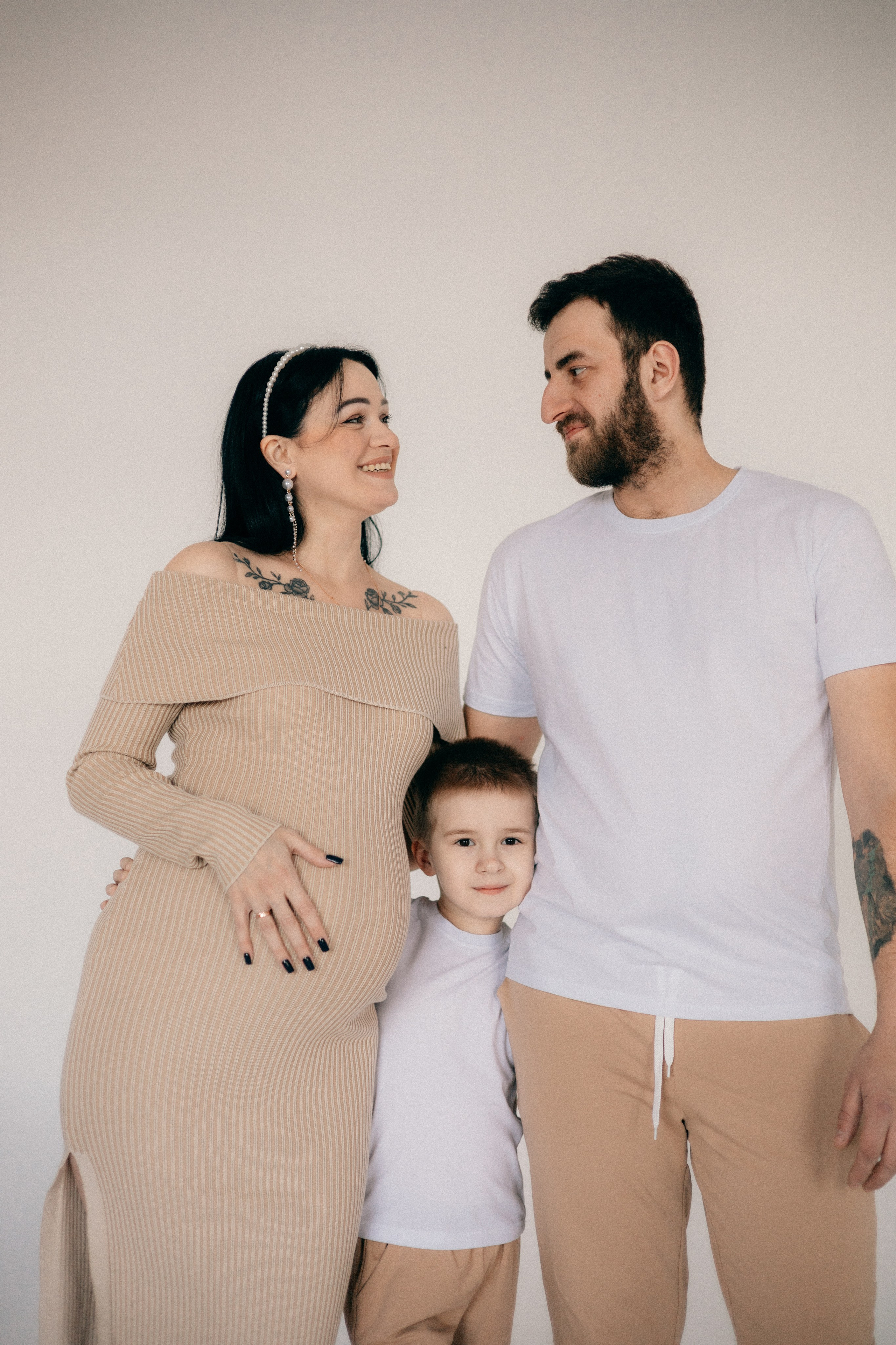 Евгения, Александр и Тимофей. Фотограф София Комкина