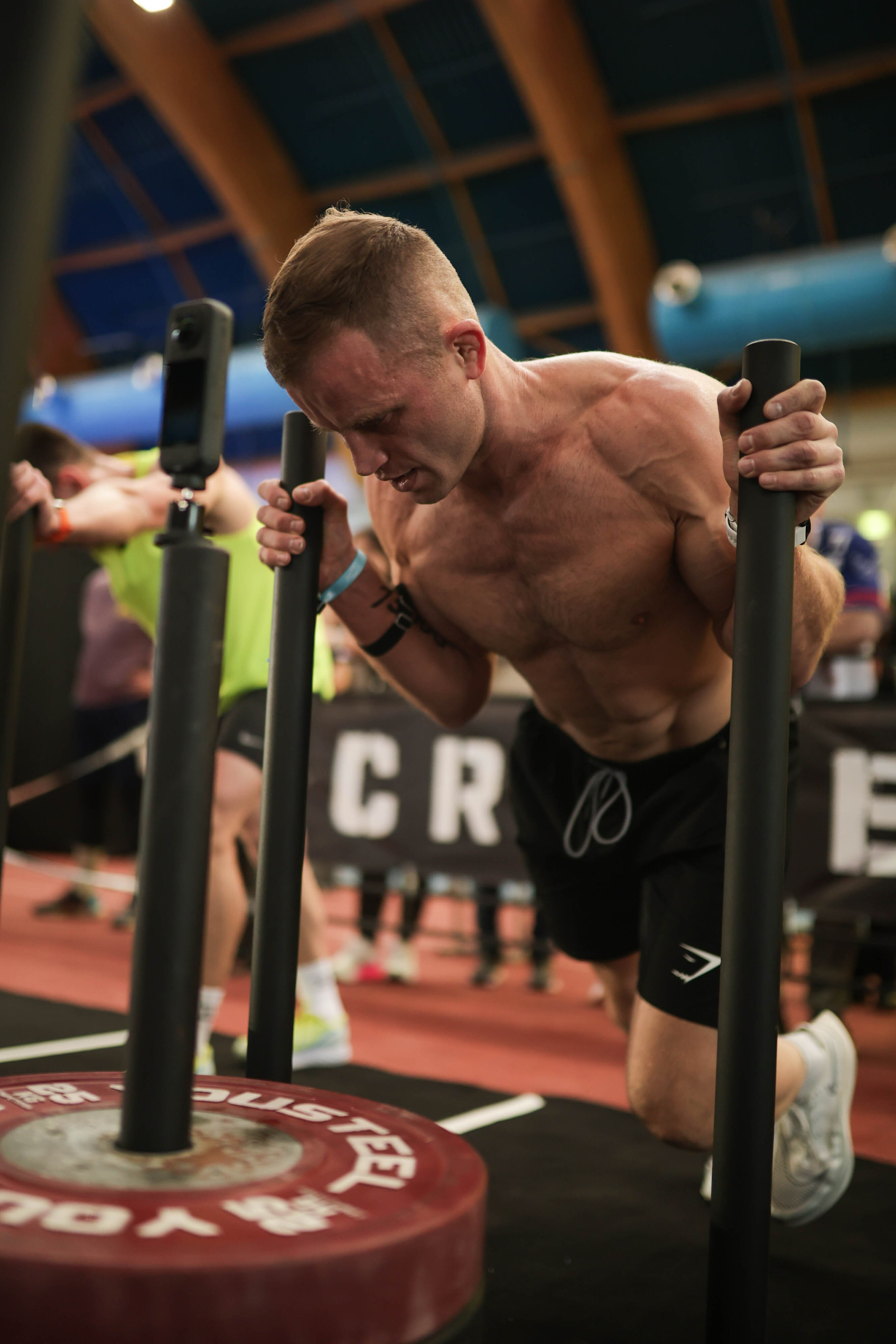 CRACE x HYROX (кроссфит). Александра Мельниченко/ Бегающий фотограф