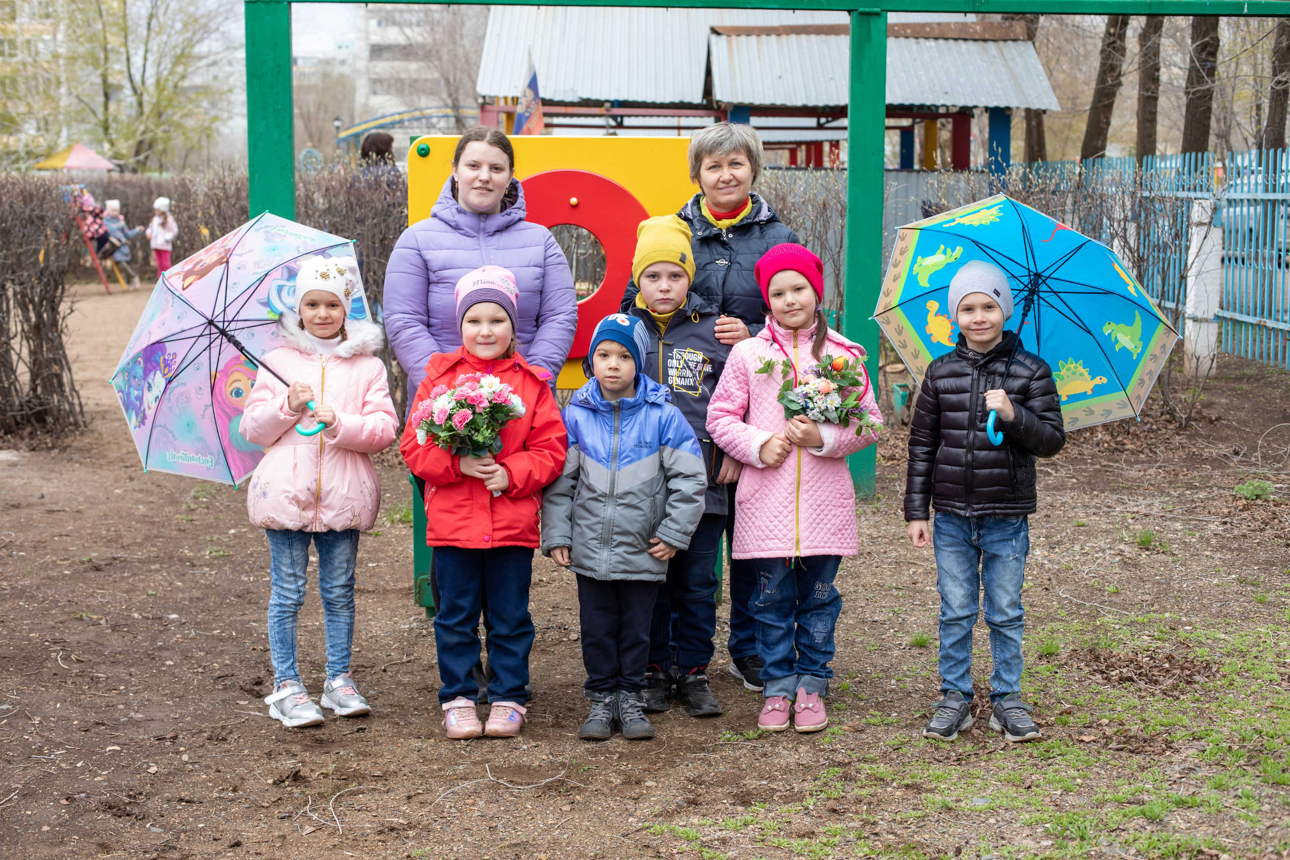 Съемка в детском саду. Выпускные фотокниги