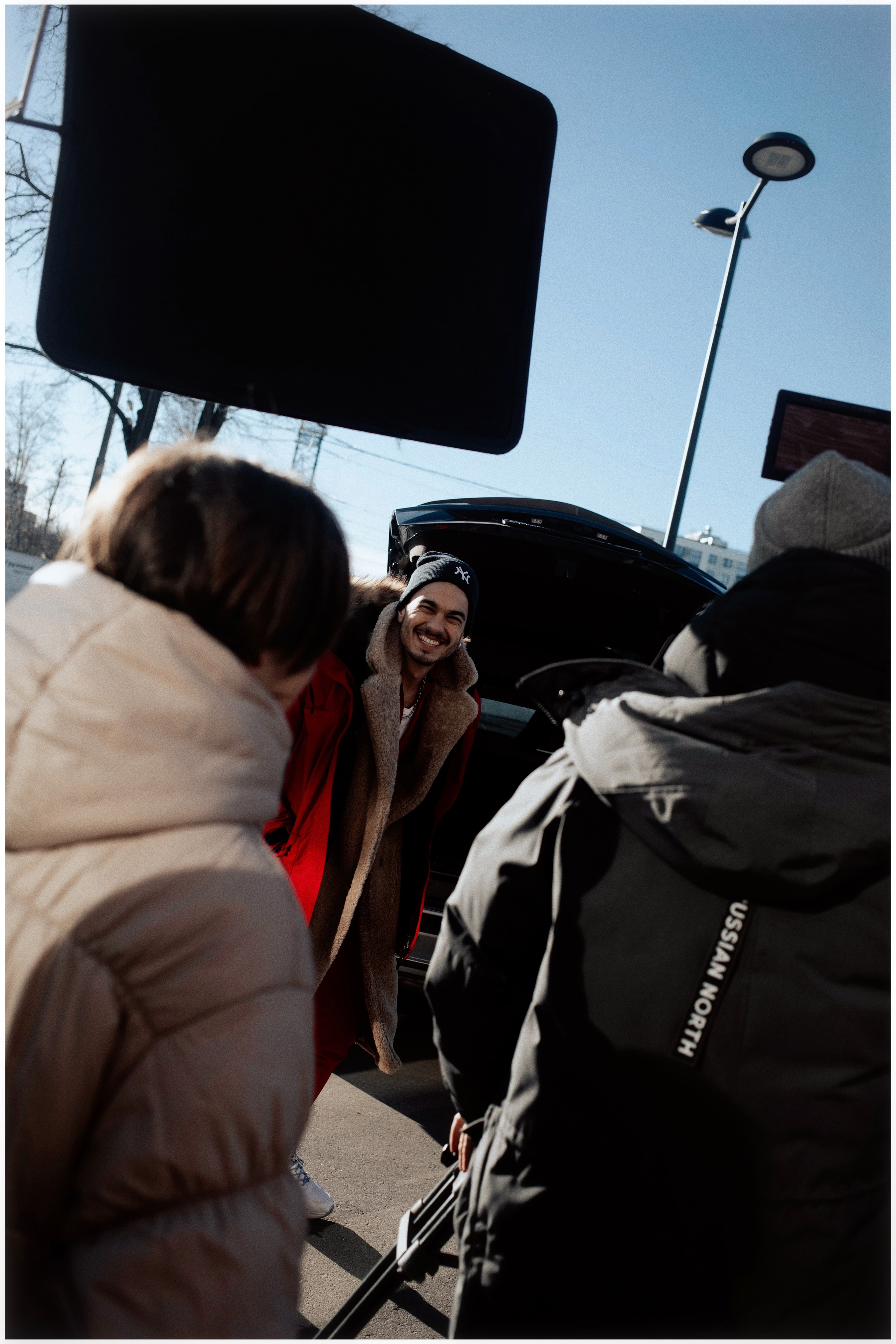 Behind the scenes. Portrait and backstage photographer Nina Crane